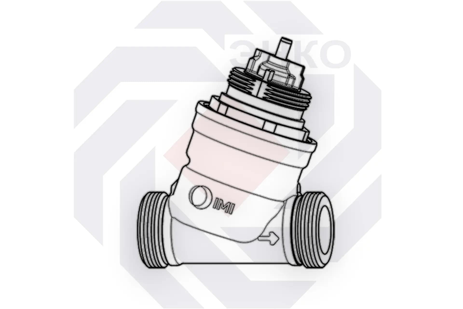 Клапан балансир. регул. TA-Nano DN25 HF 