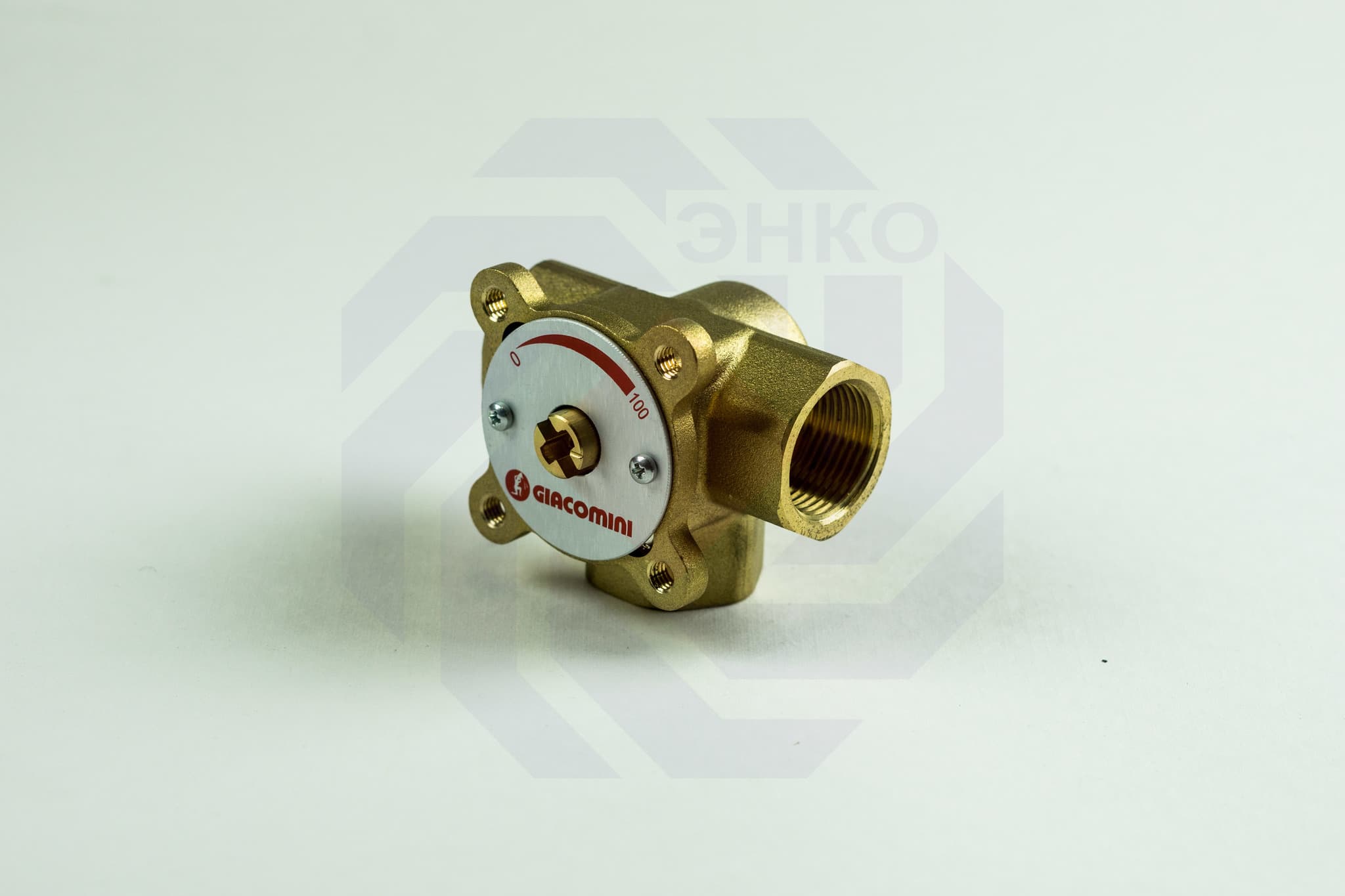 Клапан поворотный трехходовой GIACOMINI R297 ¾"