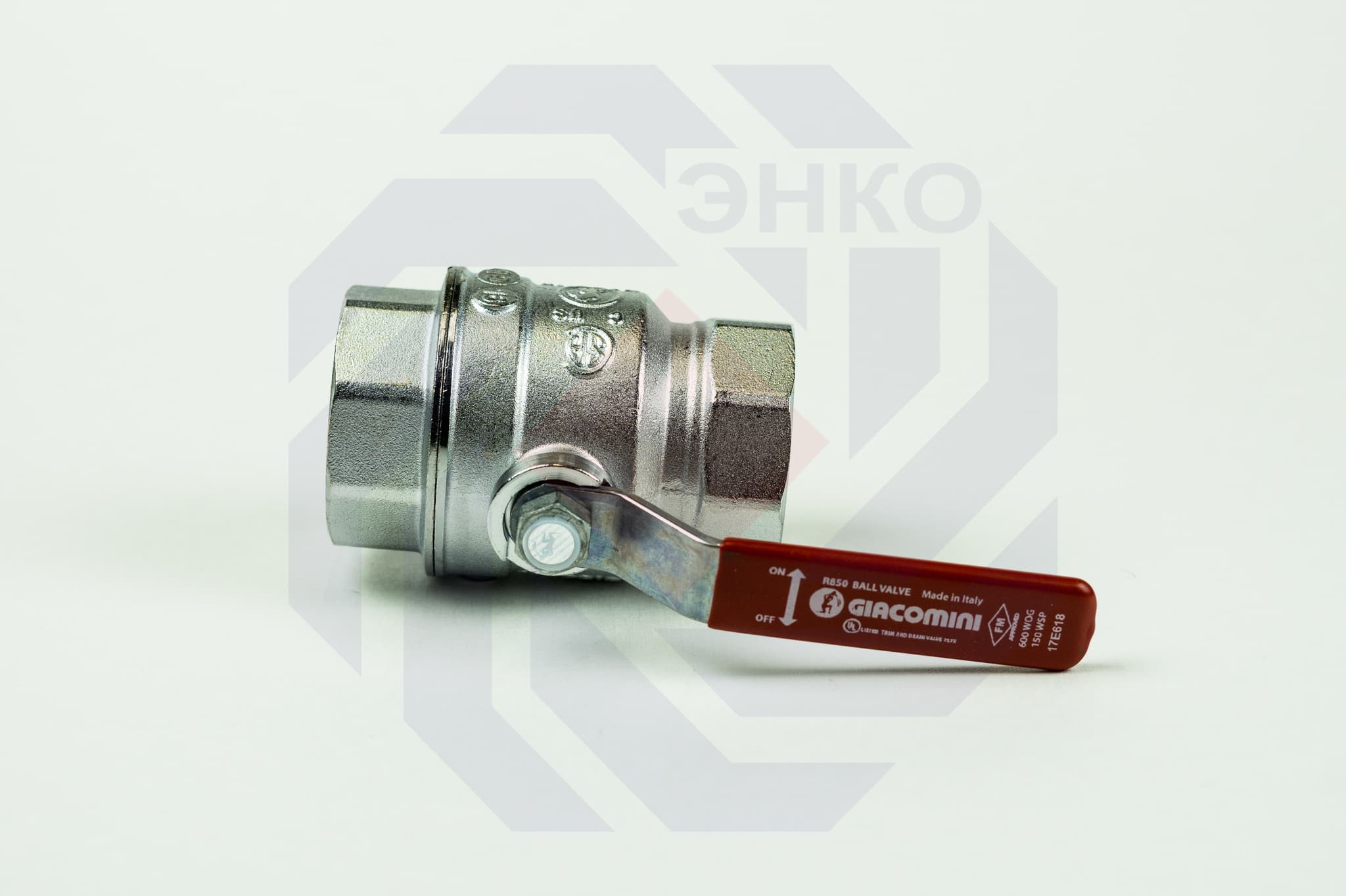 Кран шаровой ВР/ВР GIACOMINI R850 1¼"