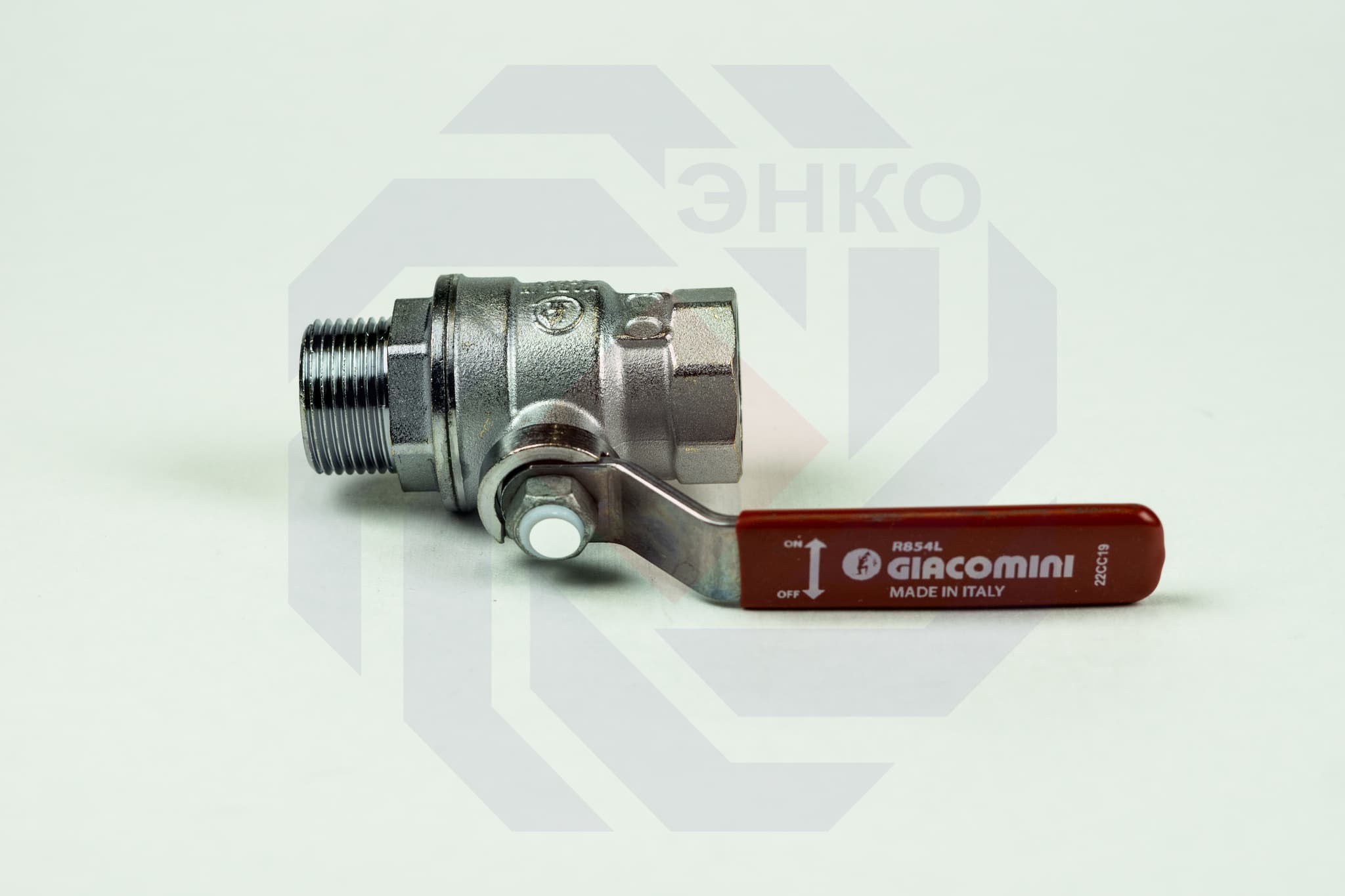 Кран шаровой ВР/НР GIACOMINI R854L ¾"