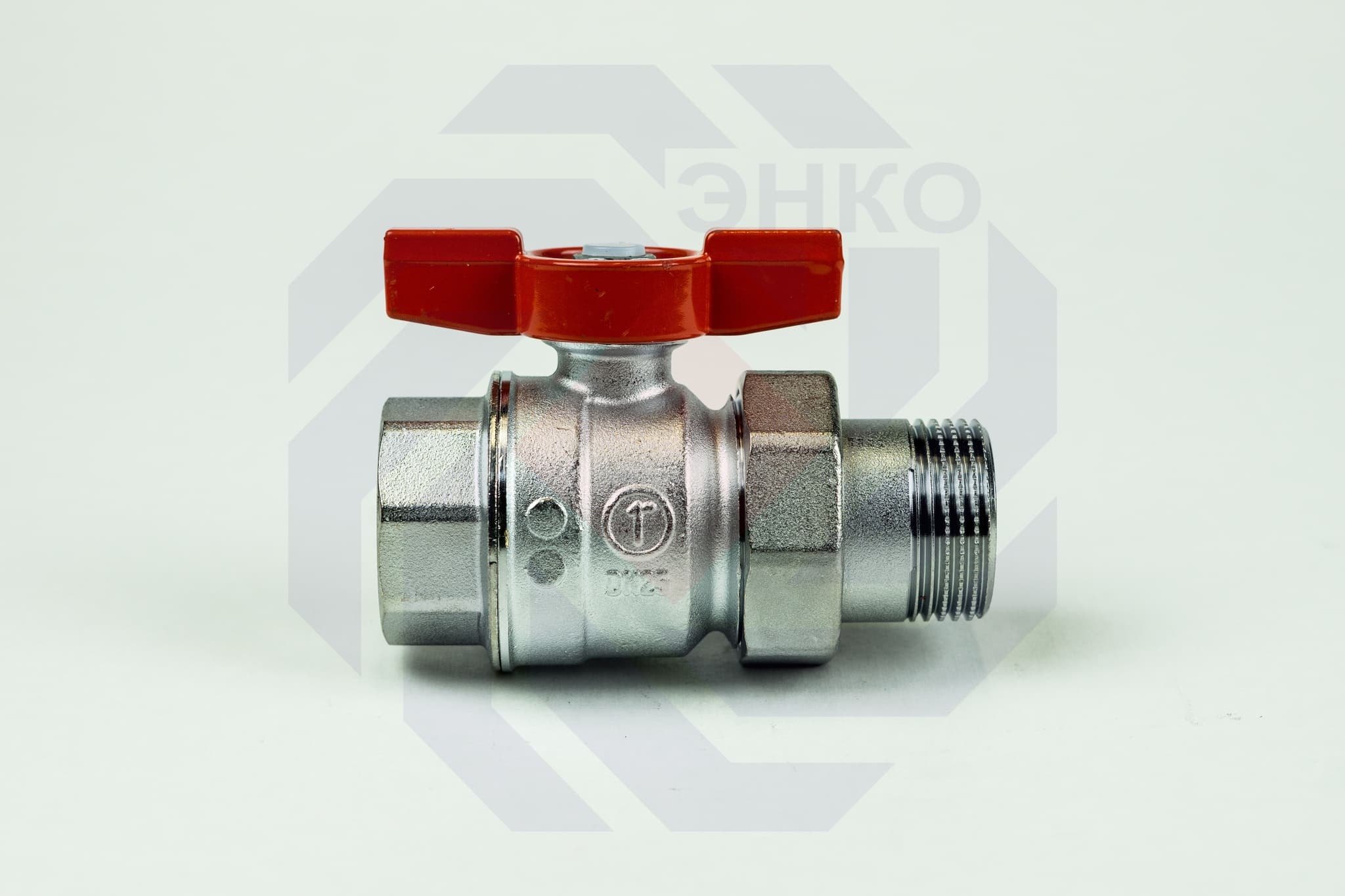 Кран шаровой с разборным присоединением ВР/НР GIACOMINI R859 1"