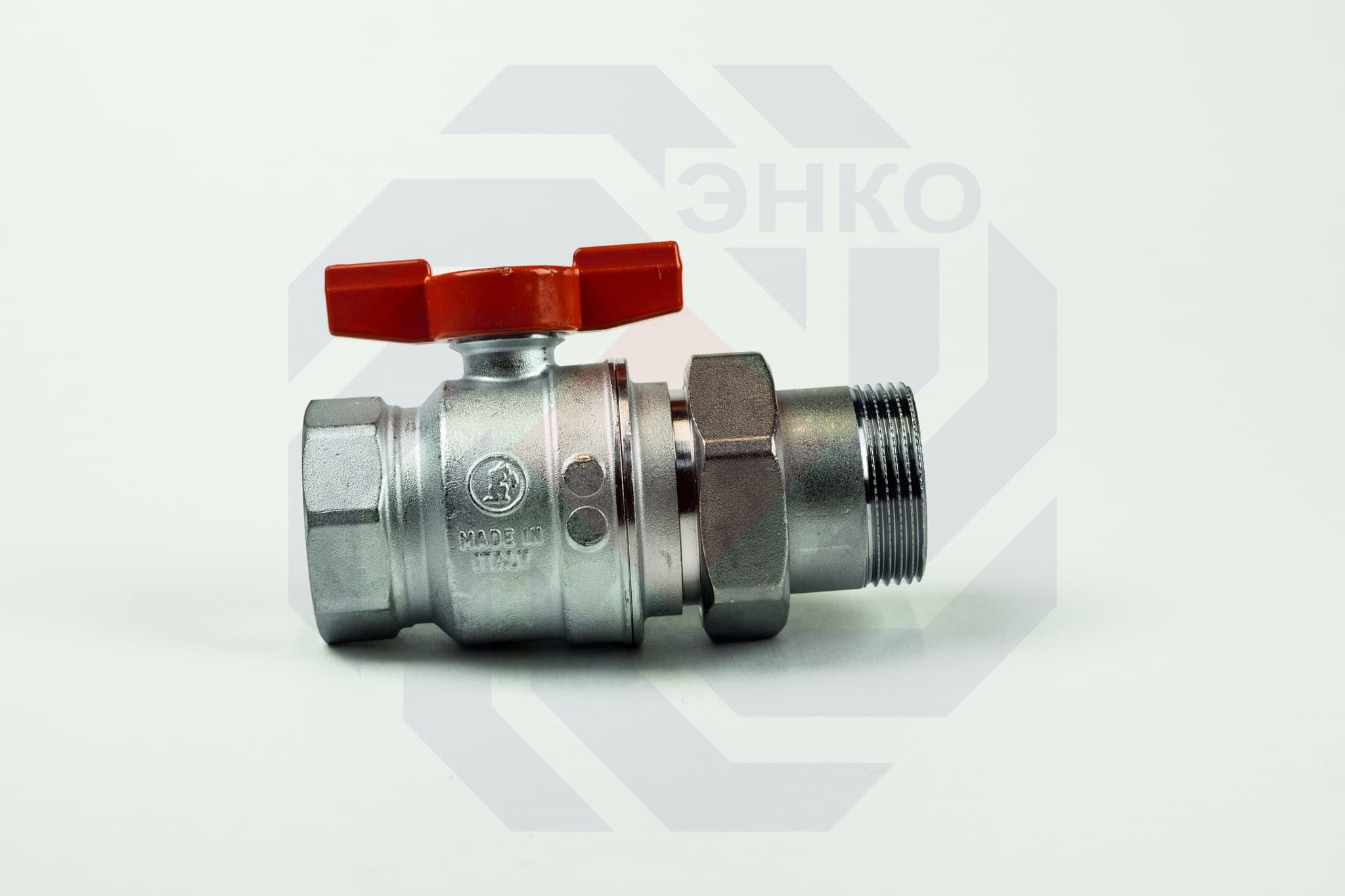 Кран шаровой с разборным присоединением ВР/НР GIACOMINI R859 1¼"