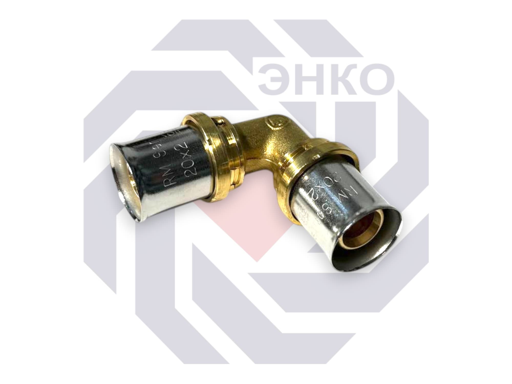 Пресс-фитинг отвод 90° GIACOMINI RM 20⨯20