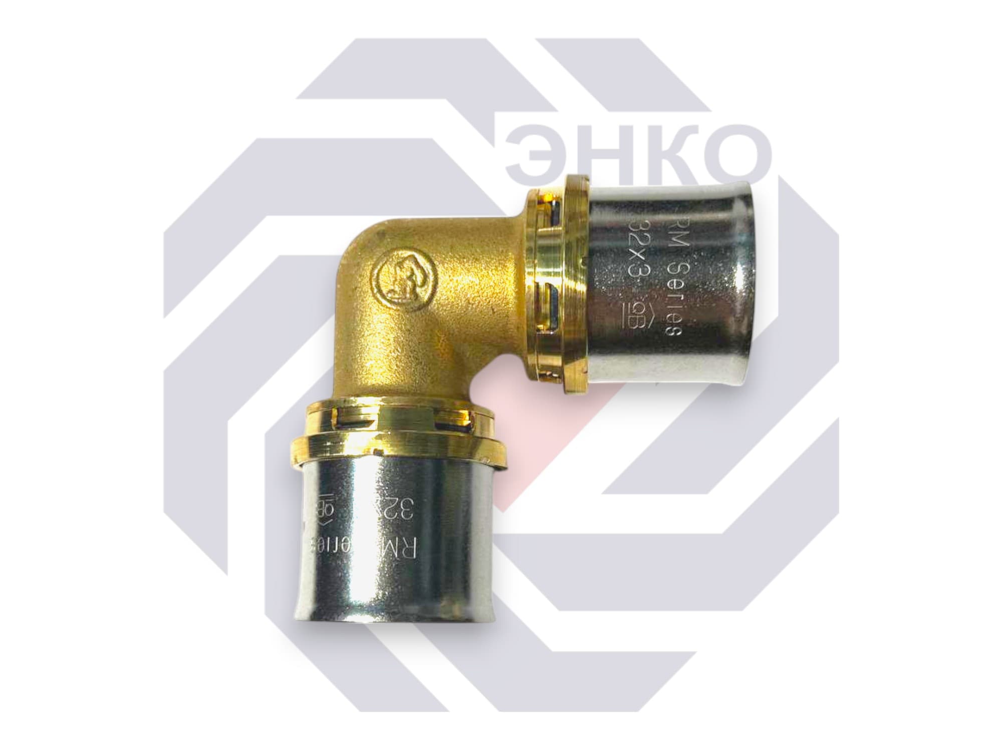 Пресс-фитинг отвод 90° GIACOMINI RM 32⨯32