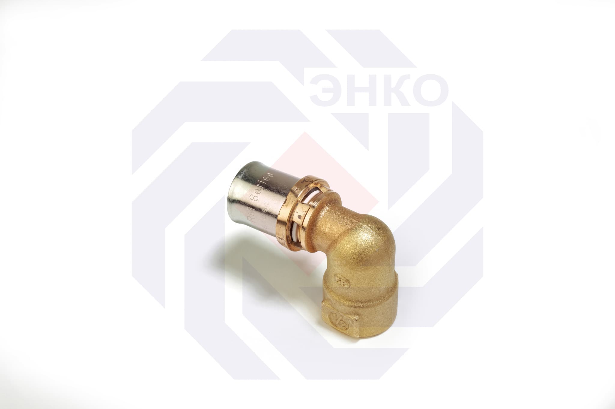 Пресс-фитинг отвод 90° ВР GIACOMINI RM 20⨯½"