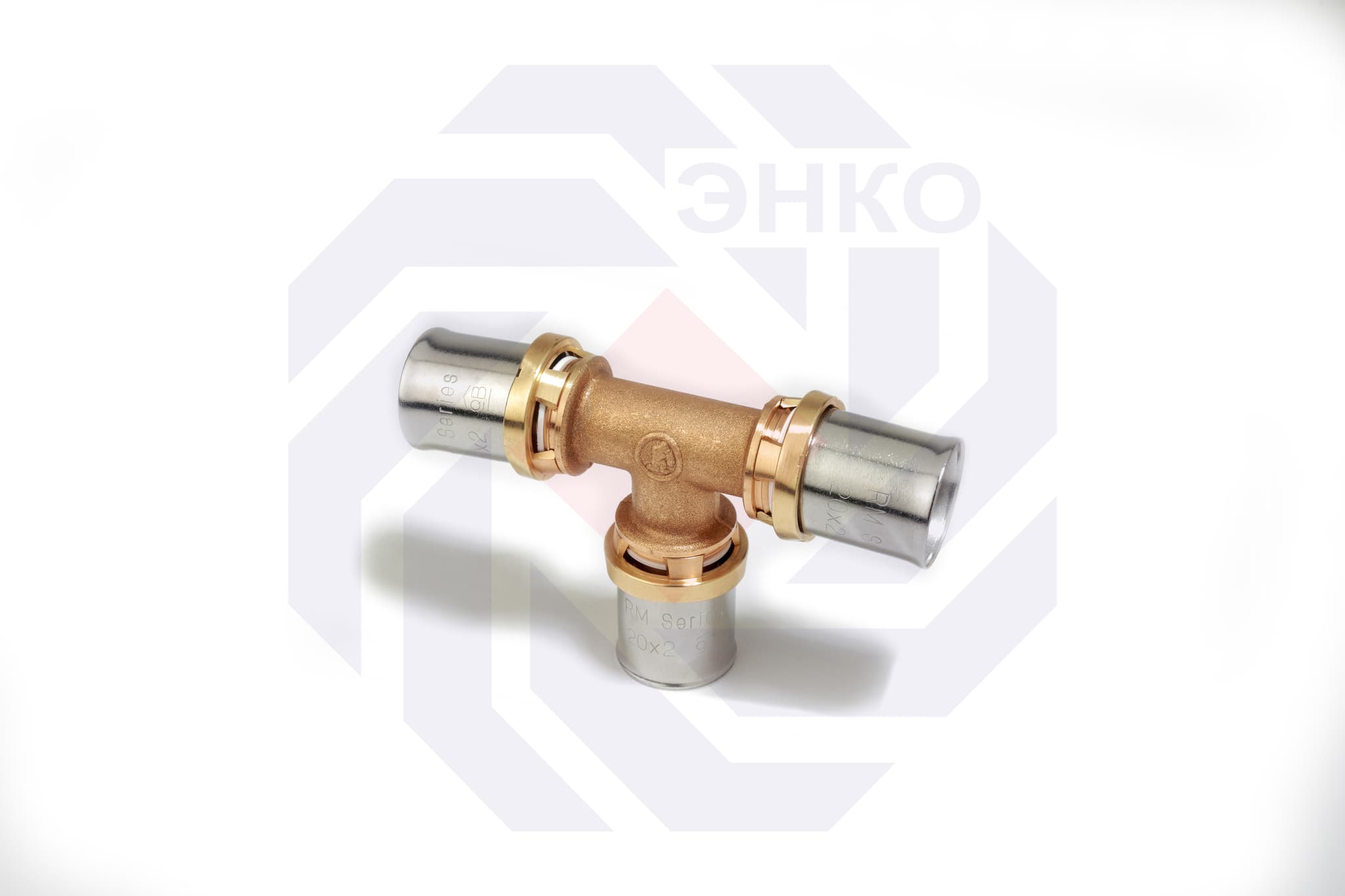 Пресс-фитинг тройник GIACOMINI RM 16⨯16⨯16