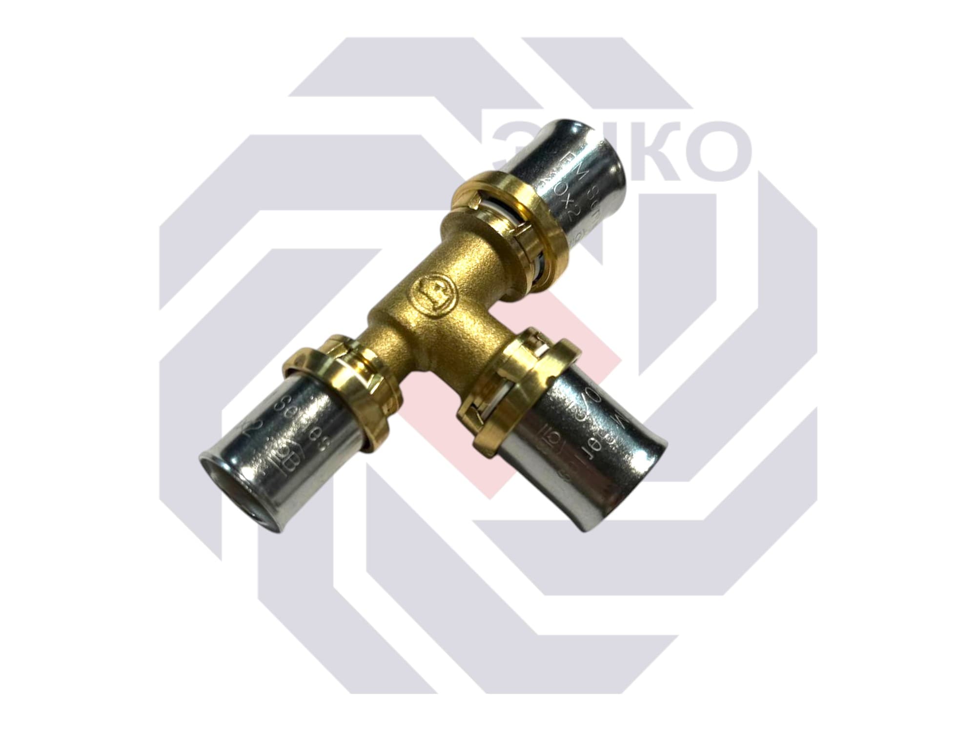 Пресс-фитинг тройник переходной GIACOMINI RM 20⨯20⨯16