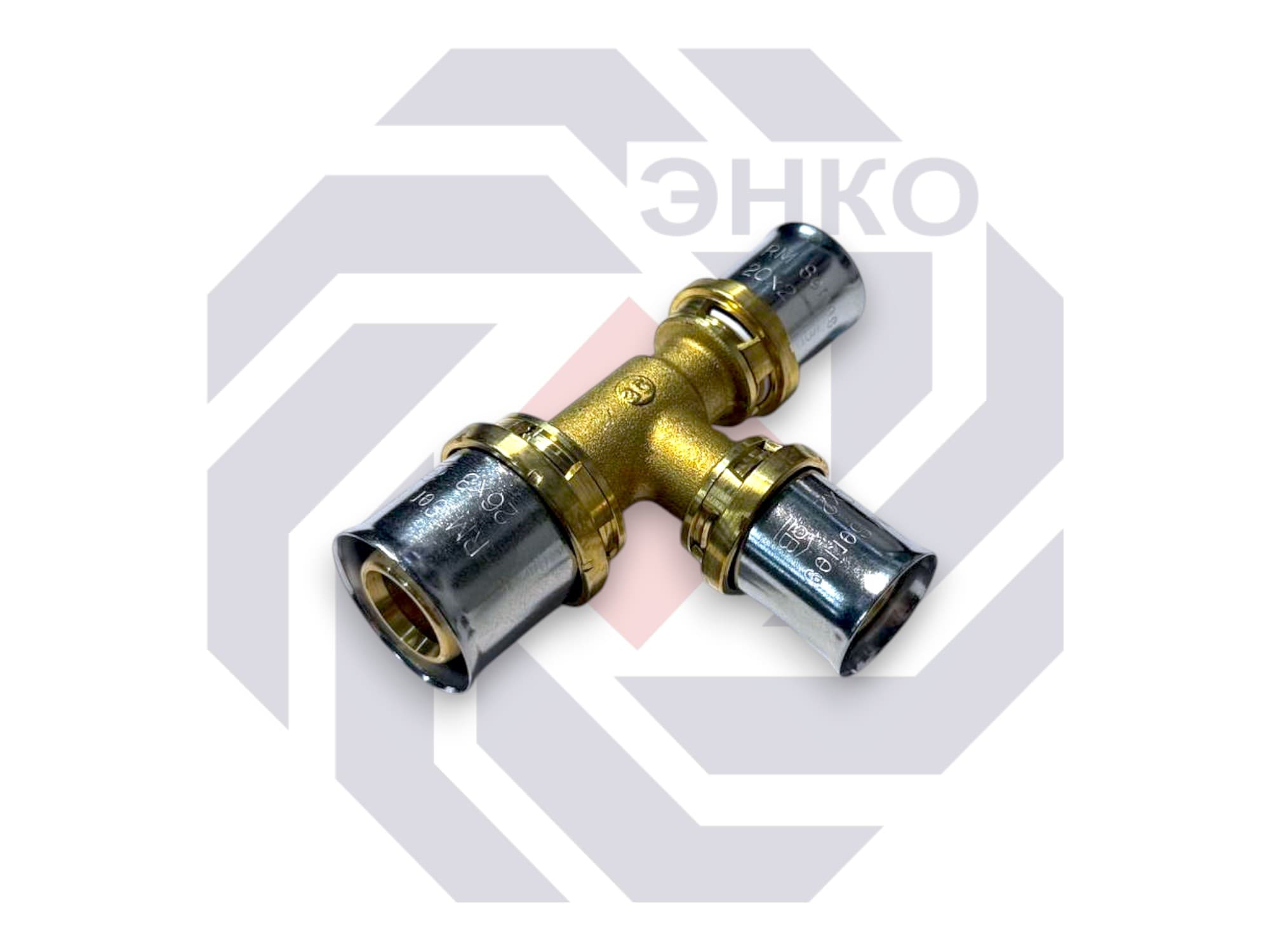 Пресс-фитинг тройник переходной GIACOMINI RM 26⨯20⨯20