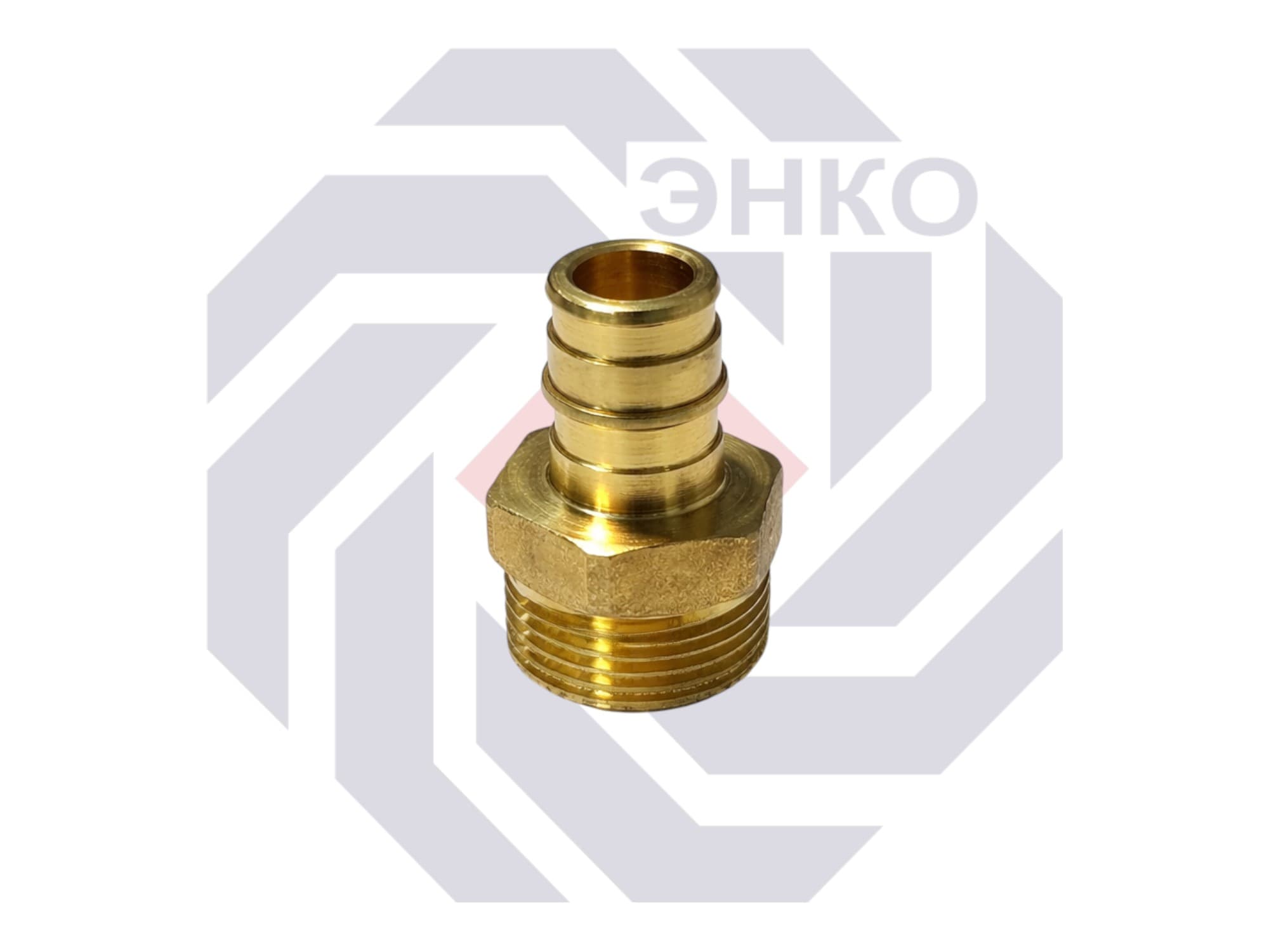 Фитинг прямой  GIACOMINI GX с наружной резьбой 20x3/4"M арт.GX107Y044