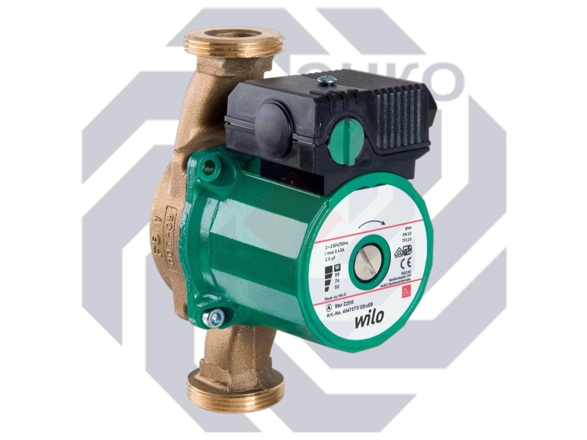 Насос циркуляционный WILO STAR-Z 25/6