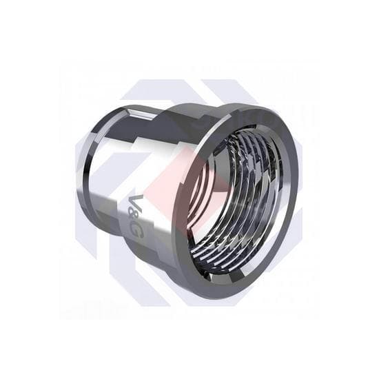 Муфта переходная V&G VALOGIN хромированная 3/4"⨯1/2"