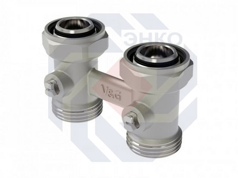 Узел нижнего подключения радиатора VALOGIN 3/4"Е прямой VG-605102