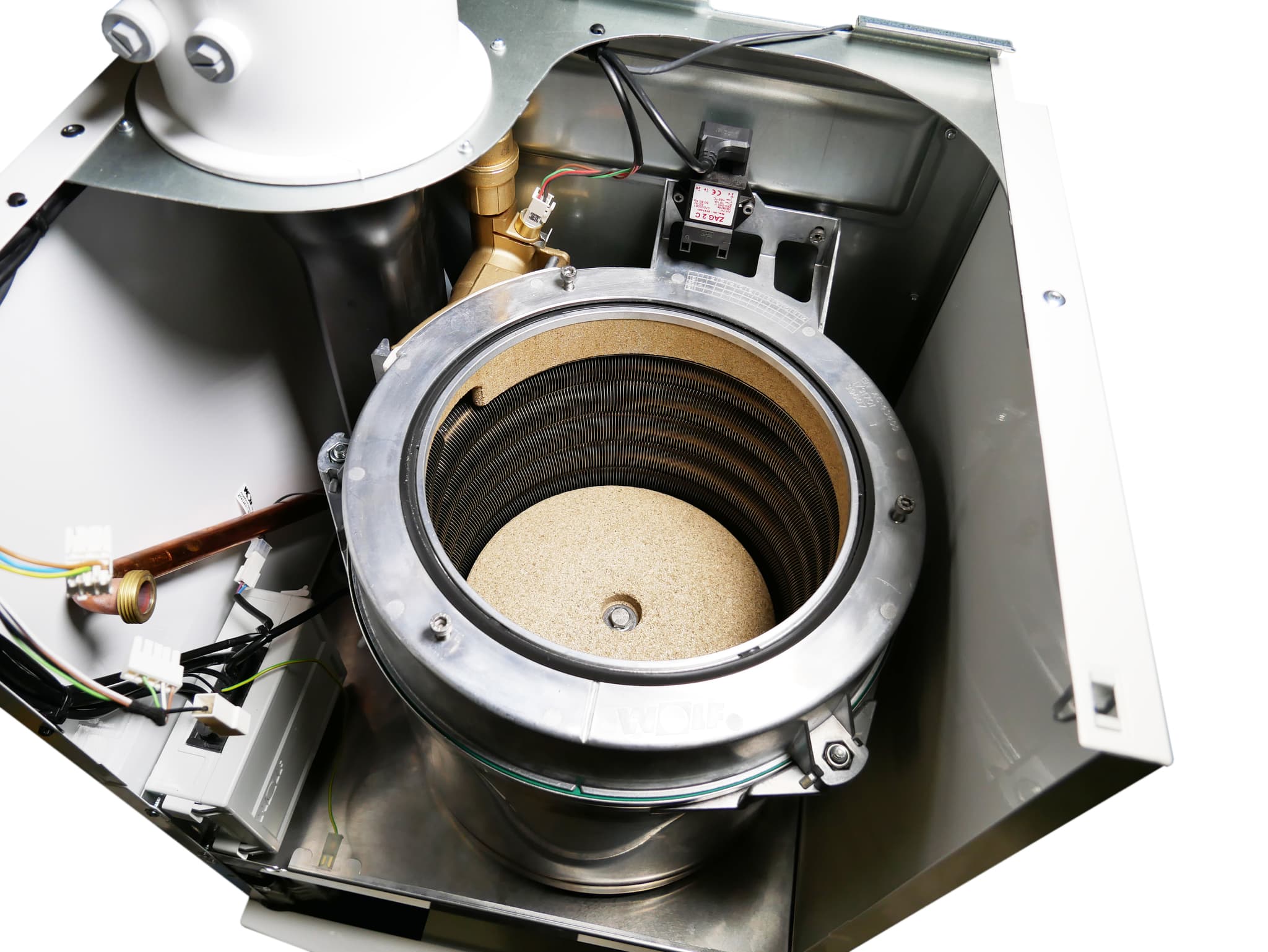 Котел газовый конденсационный настенный WOLF CGB-2-55