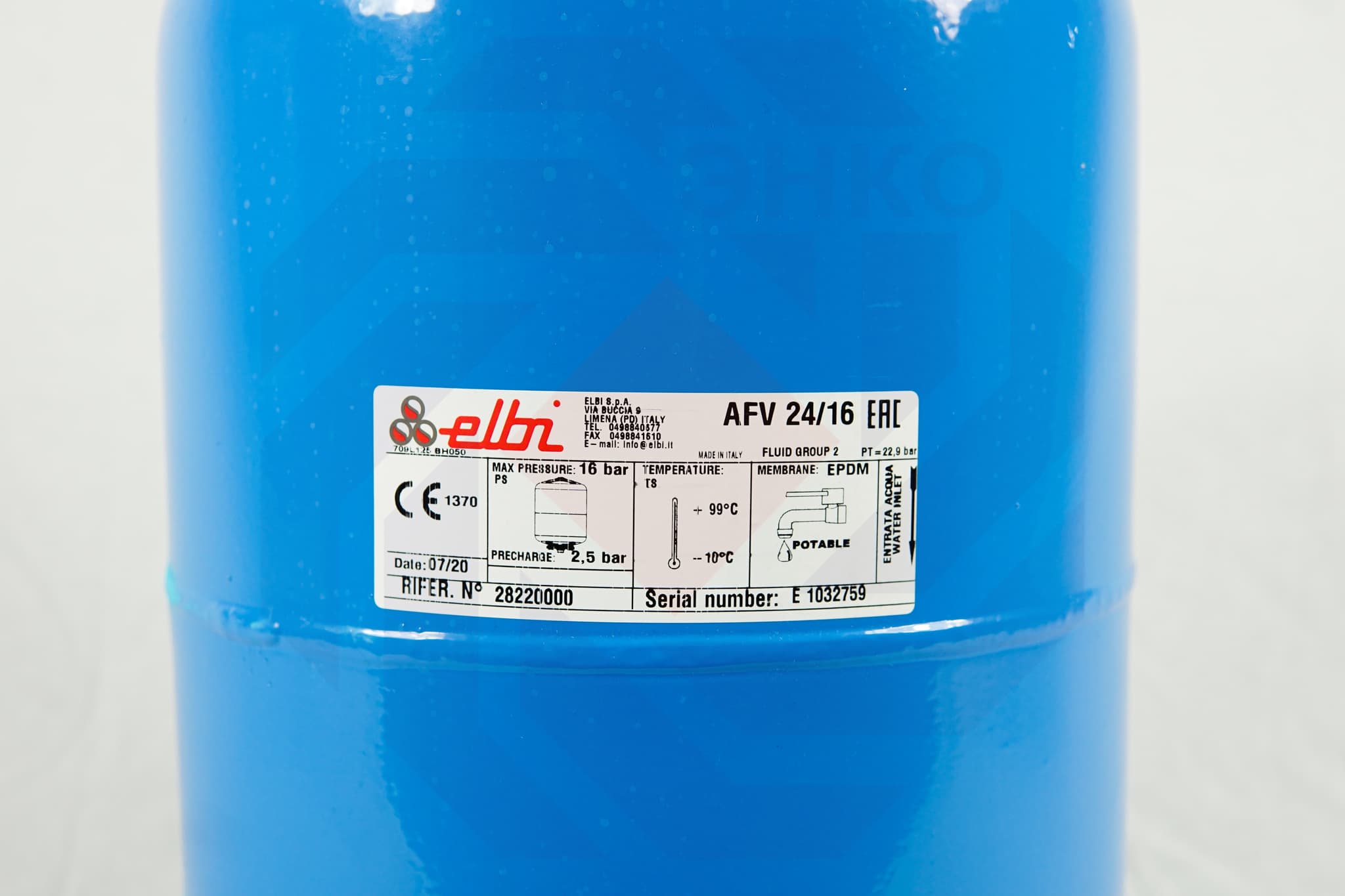 Бак расширительный ELBI AFV 24/16 CE