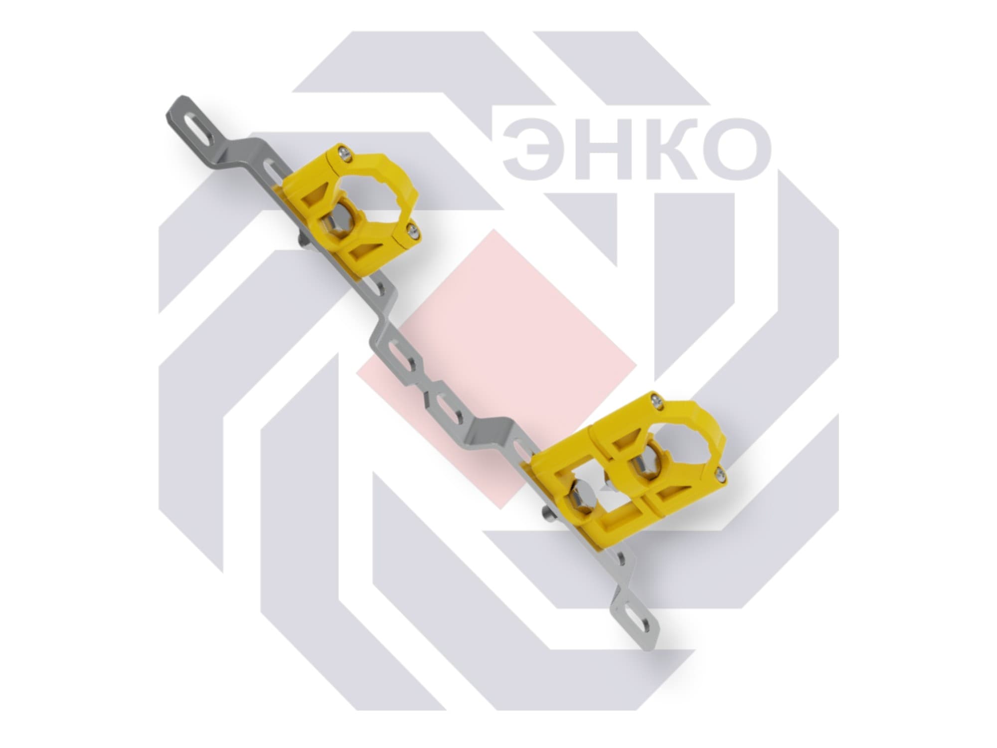 Кронштейн с планкой для коллектора 