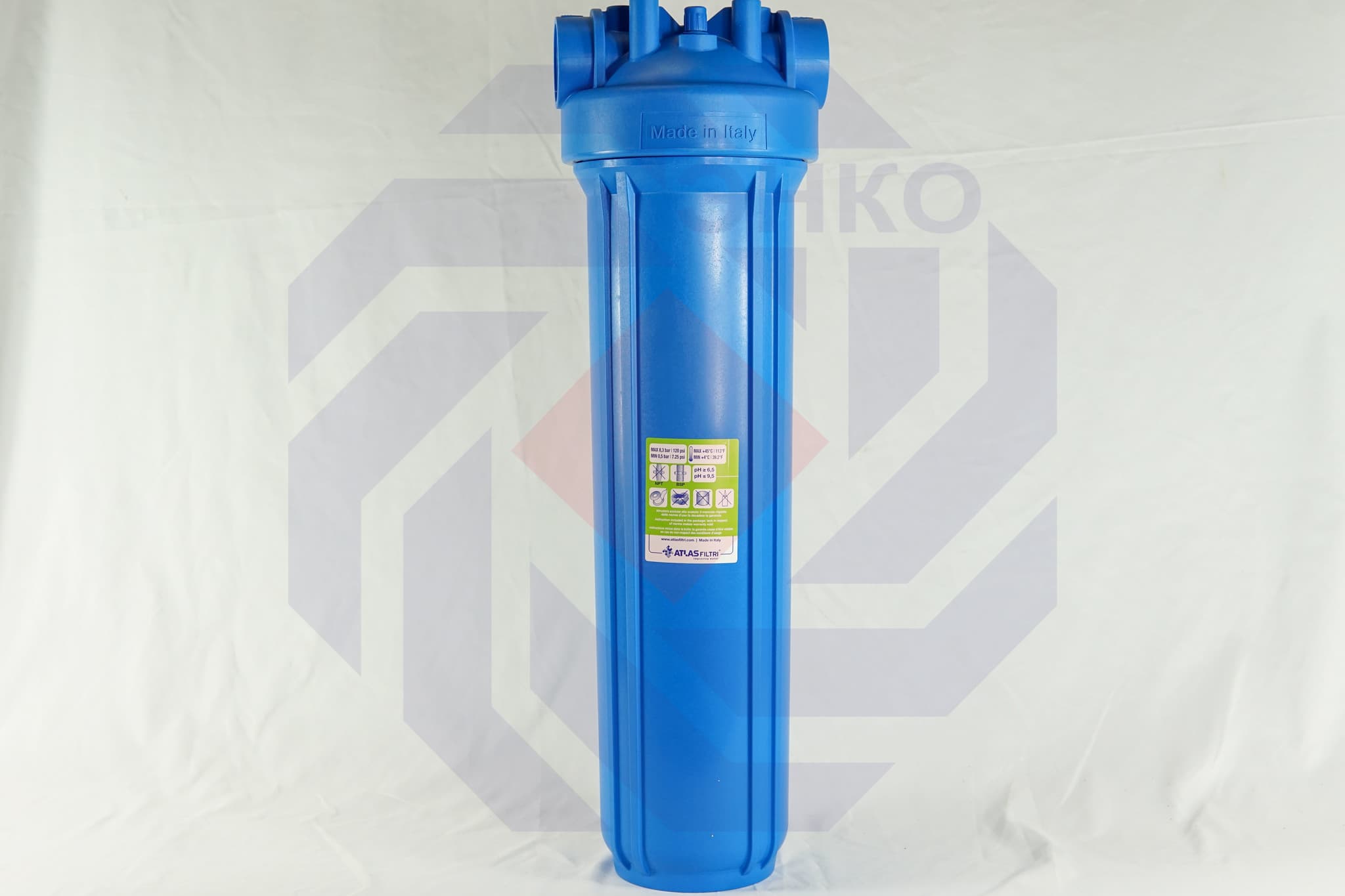 Корпус фильтра одинарный ATLAS DP BIG 20 MONO IN AB 1½"