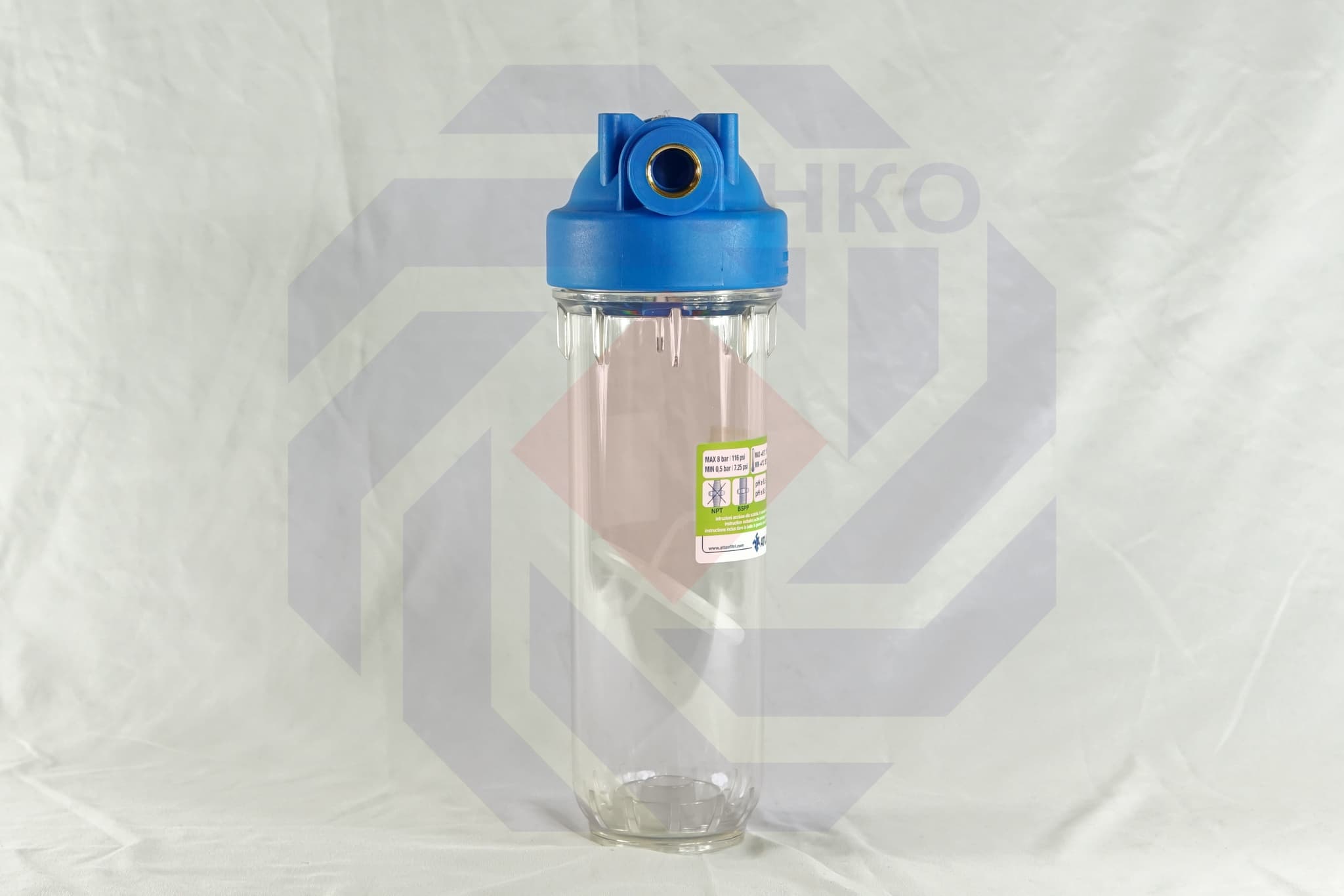 Корпус фильтра одинарный ATLAS DP 10 MONO OT TS ½"