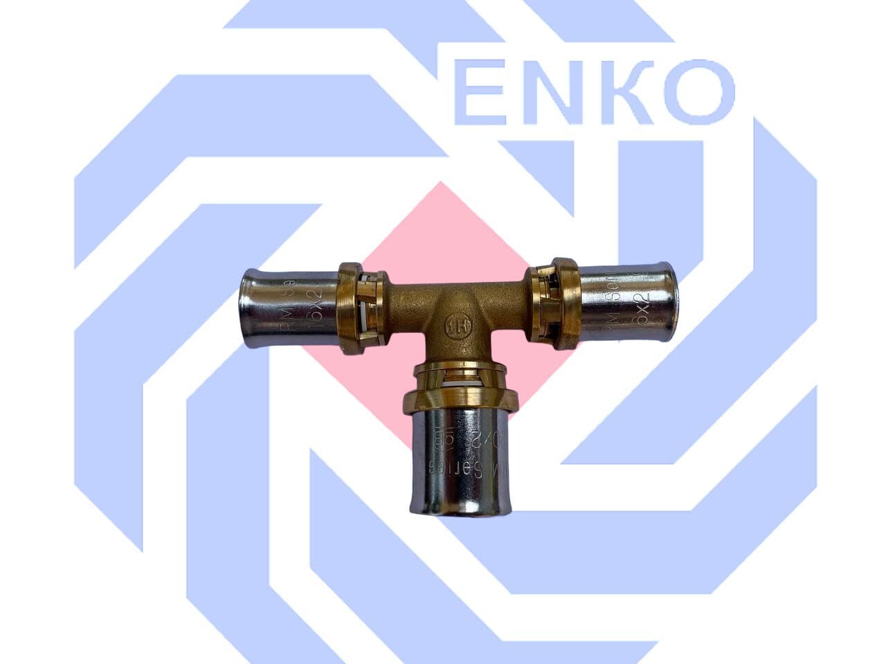 Пресс-фитинг тройник переходной GIACOMINI RM 20⨯26⨯20