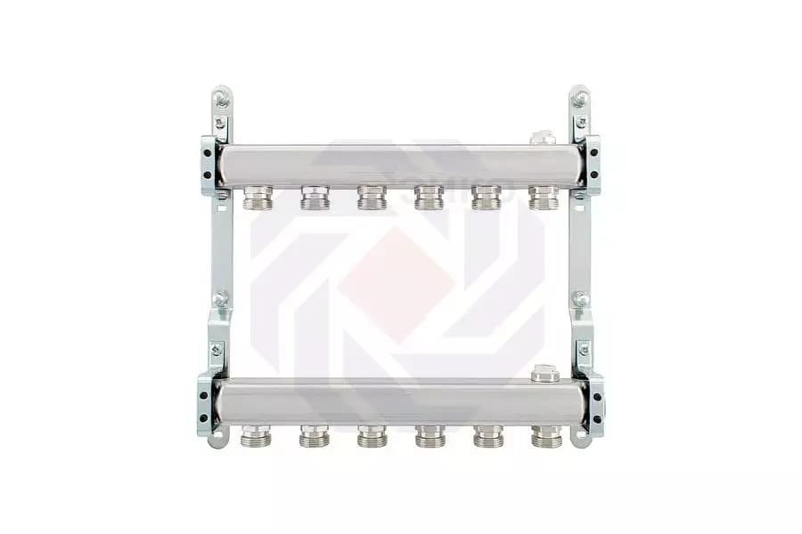 Комплект коллекторов с воздухоотводчиками ITAP 922MO 6 контуров