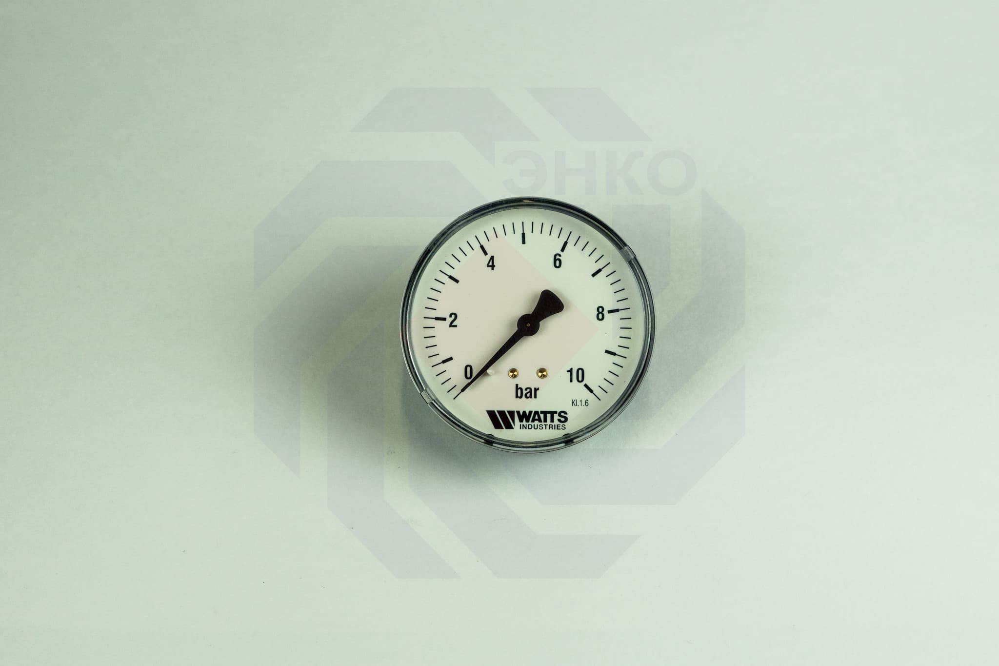 Манометр аксиальный WATTS MDA 80/10 (F+R150) 0-10 бар 80 мм ¼"