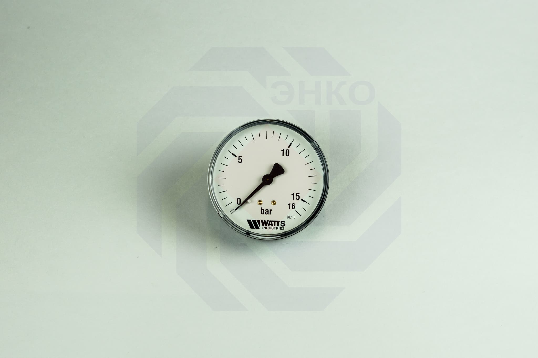 Манометр аксиальный WATTS MDA 80/16 (F+R150) 0-16 бар 80 мм ¼"