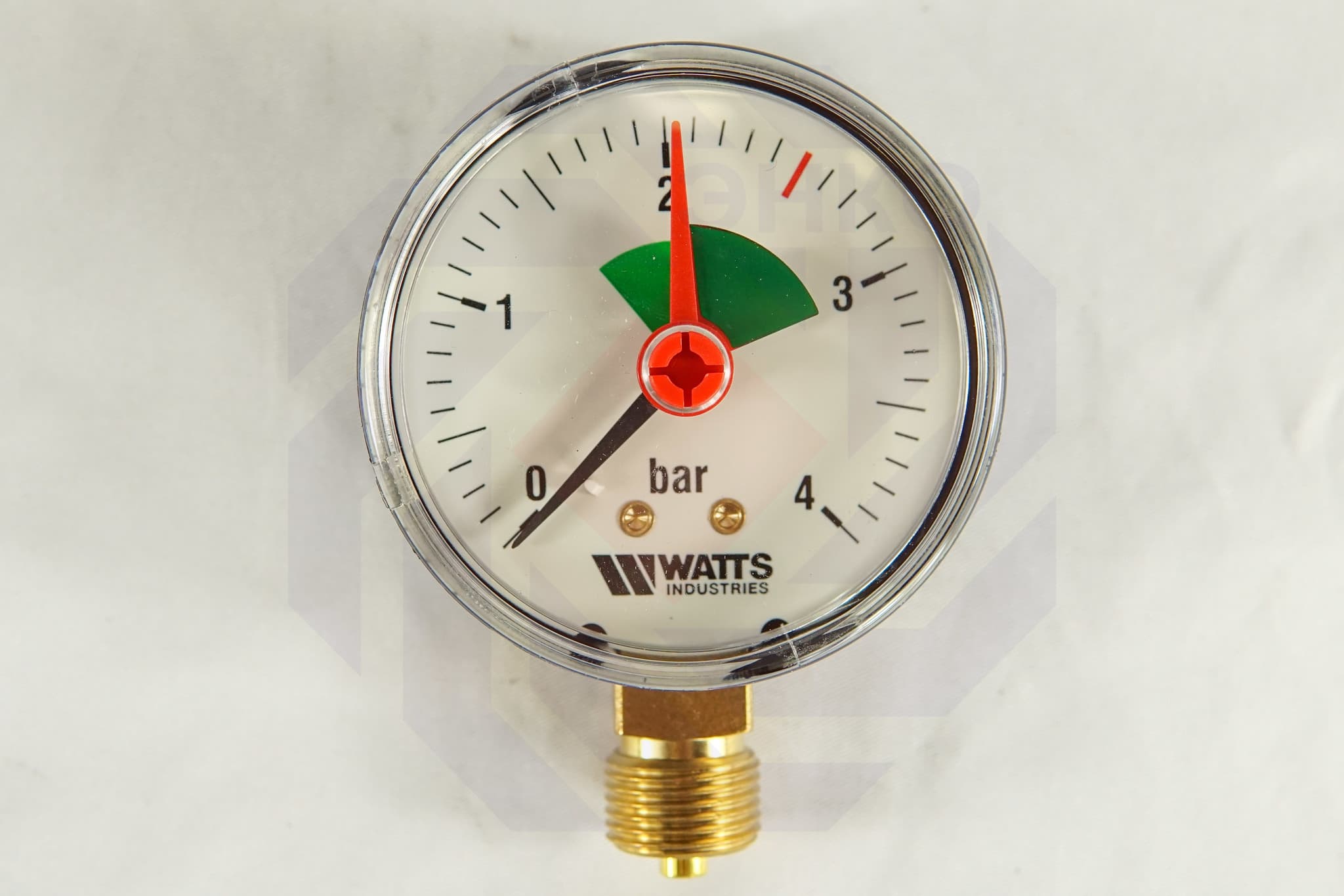 Манометр радиальный WATTS MHR 63/4 (F+R201) 0-4 бар 63 мм ⅜"