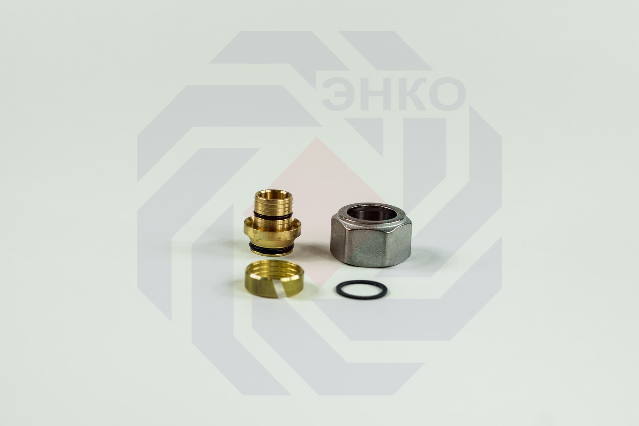 Фитинг Евроконус для труб PE-X, PE-RT, PE-X/Al/PE-X Giacomini R179E ½"E⨯(16⨯2)