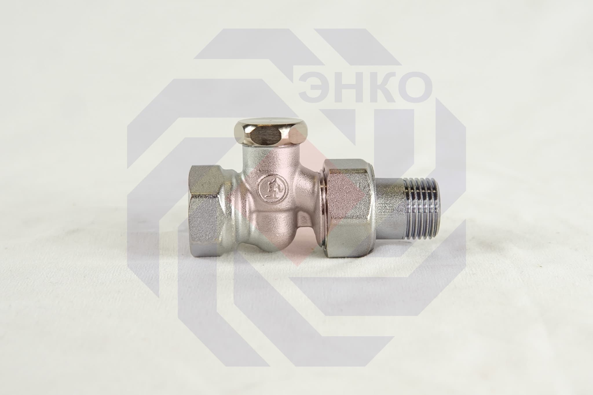 Клапан радиаторный отсечной GIACOMINI R17D2 прямой ½"