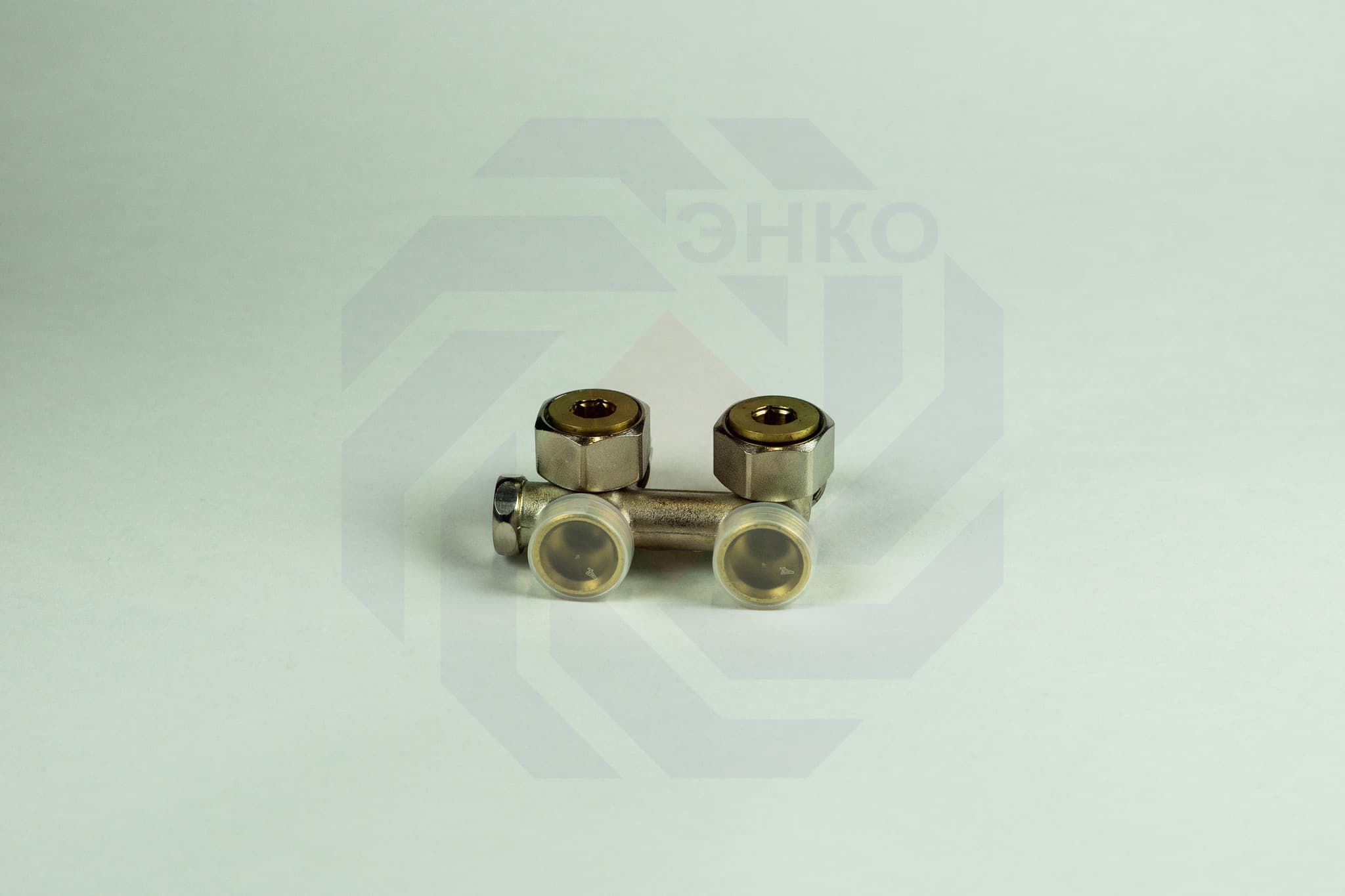 Узел нижнего подключения радиатора GIACOMINI R384 ¾" угловой