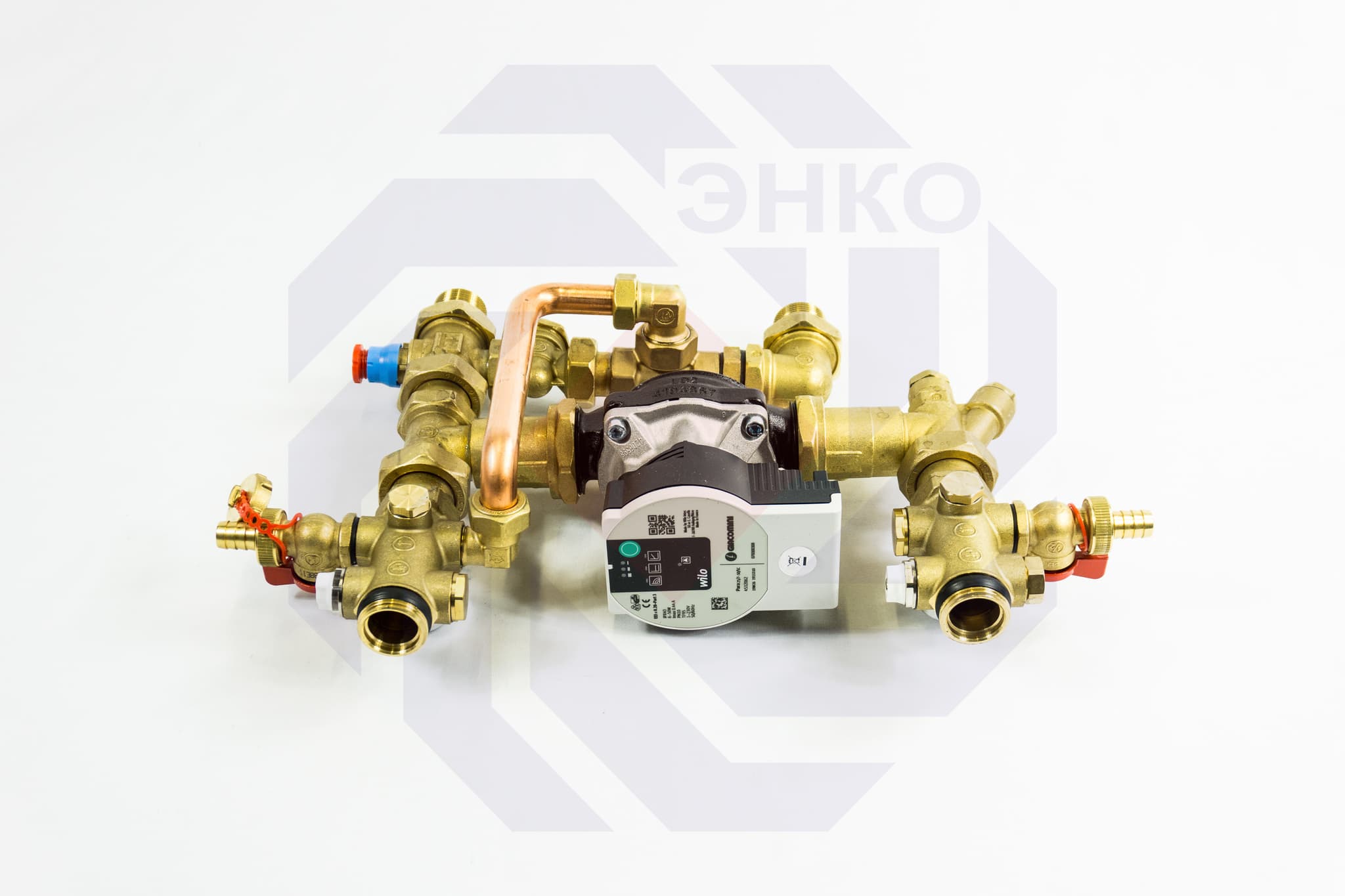 Модуль смесительный GIACOMINI R557RM-1 с насосом 25/6 с электронным управлением