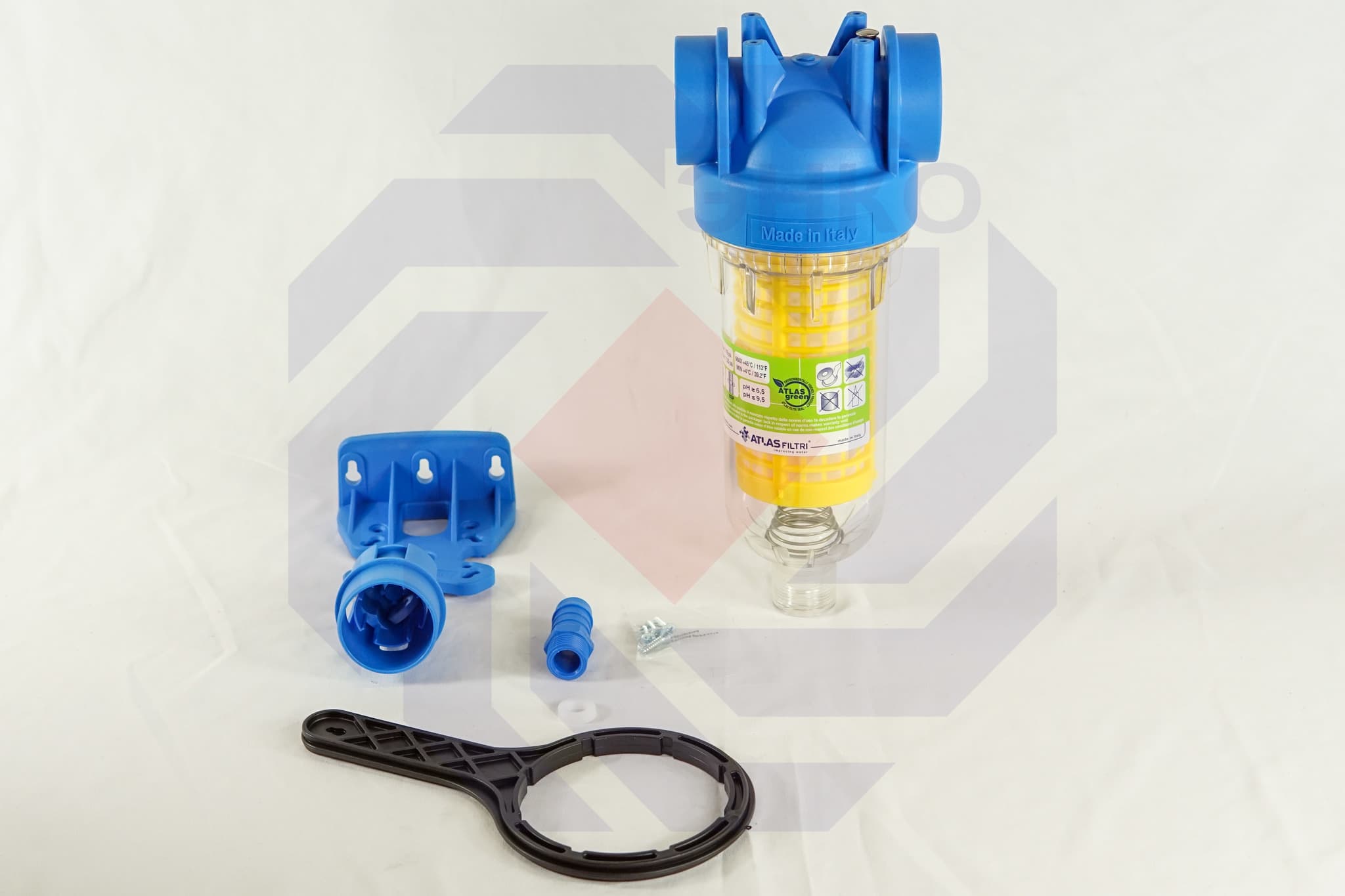 Фильтр для механической очистки самопромывающийся ATLAS HYDRA RLH 90 микрон 1¼"