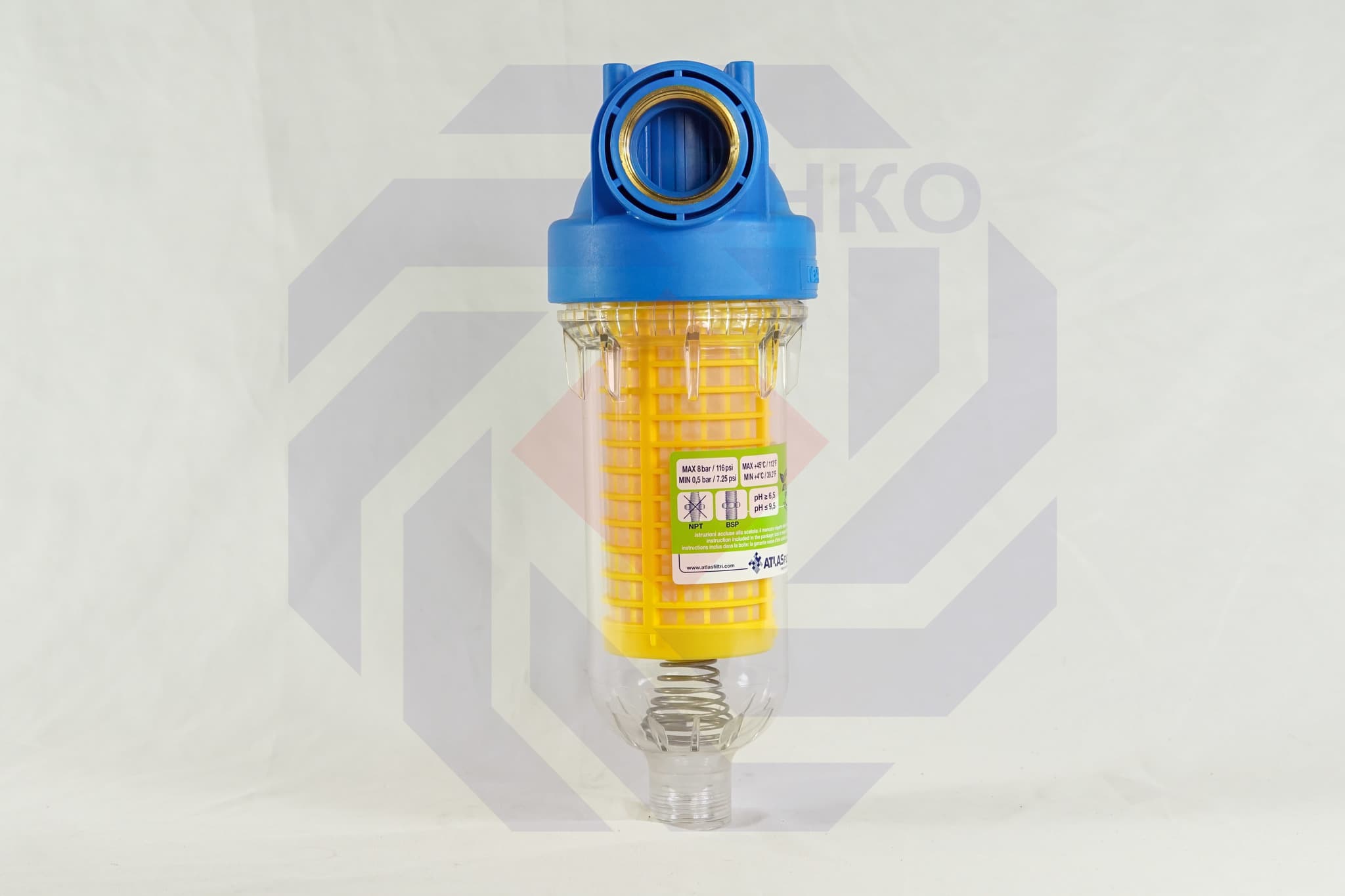 Фильтр для механической очистки самопромывающийся ATLAS HYDRA RLH 90 микрон 1¼"