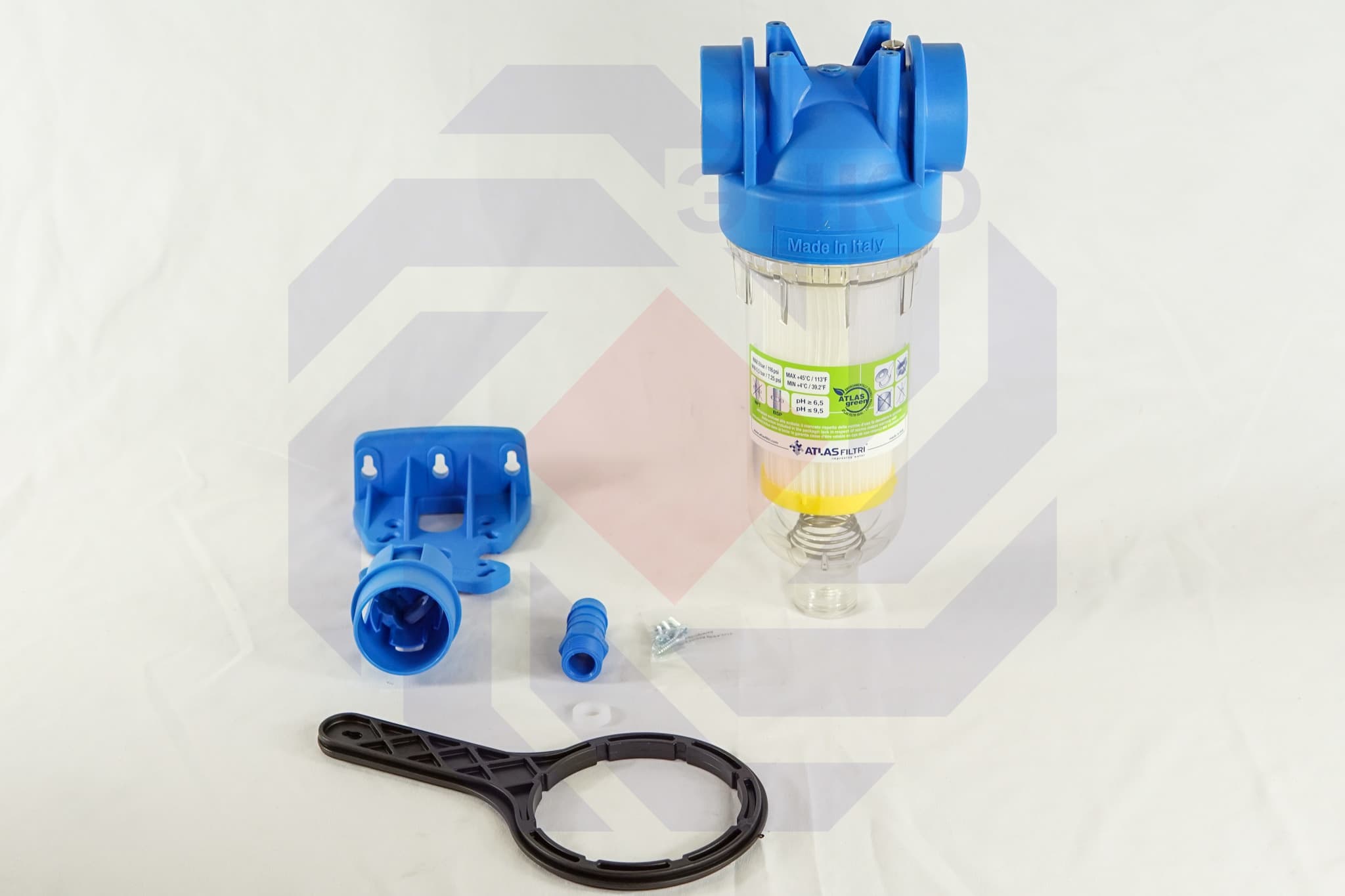 Фильтр для механической очистки самопромывающийся ATLAS HYDRA RSH 50 микрон 1¼"