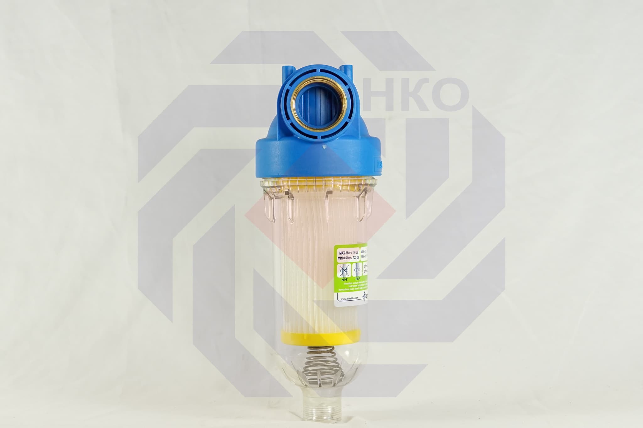 Фильтр для механической очистки самопромывающийся ATLAS HYDRA RSH 50 микрон 1¼"