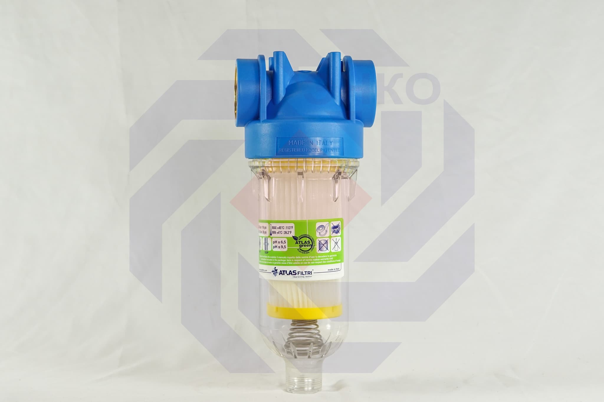 Фильтр для механической очистки самопромывающийся ATLAS HYDRA RSH 50 микрон 1½"