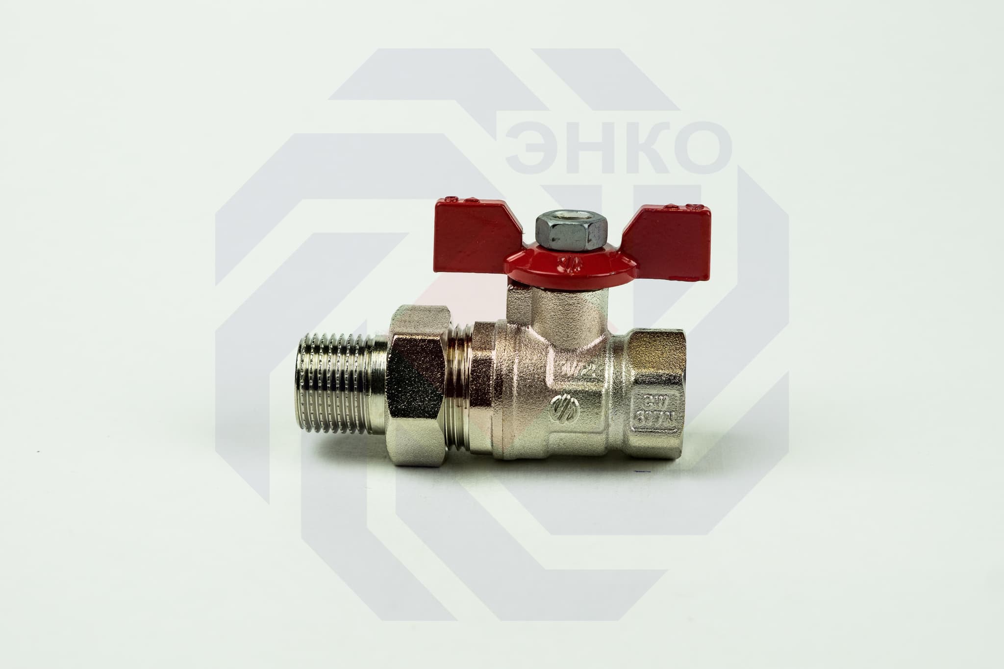 Кран шаровой с разборным присоединением с ВР/НР резьбой ARCO SENA ½"