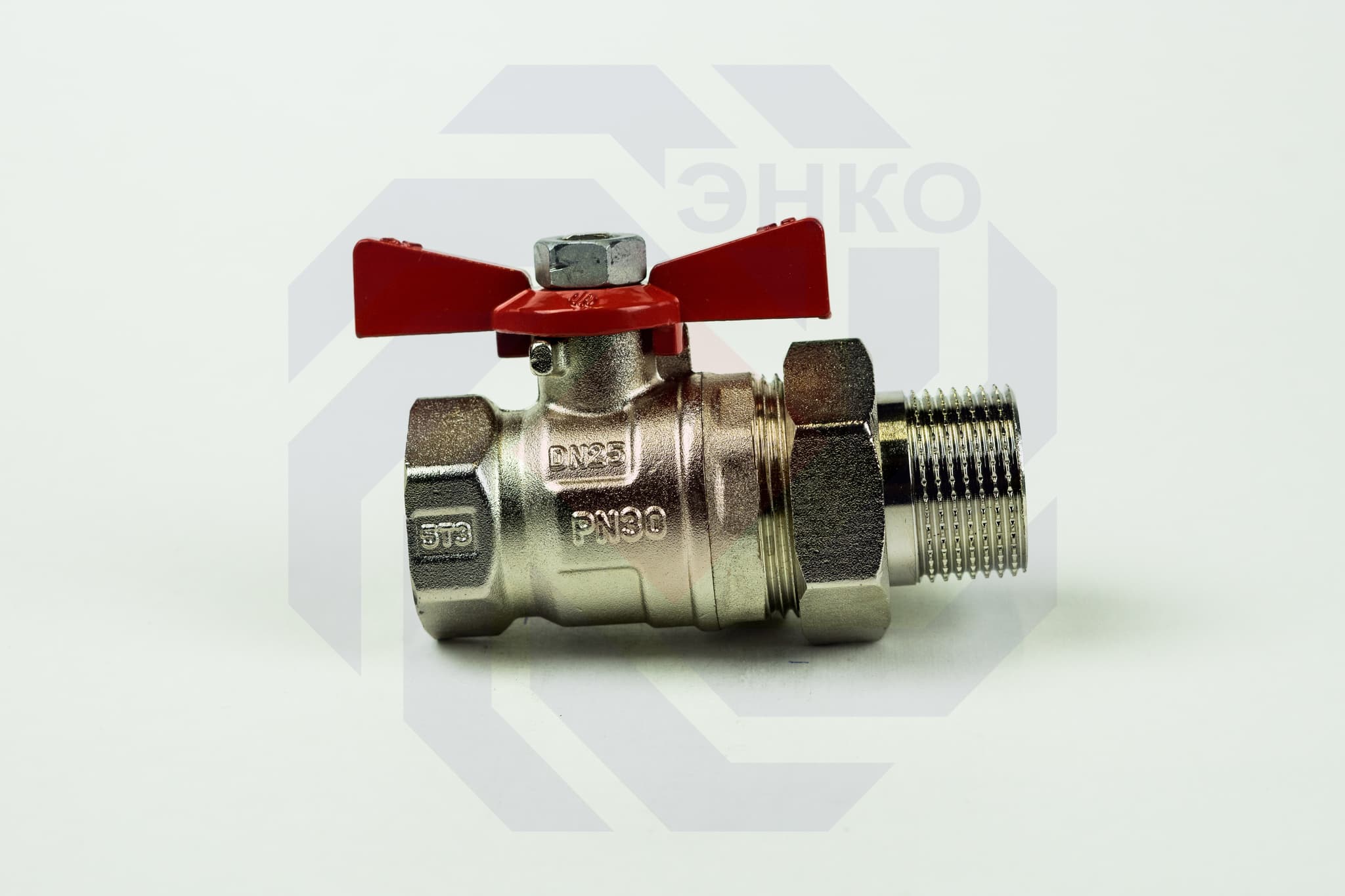 Кран шаровой с разборным присоединением с ВР/НР резьбой ARCO SENA 1"