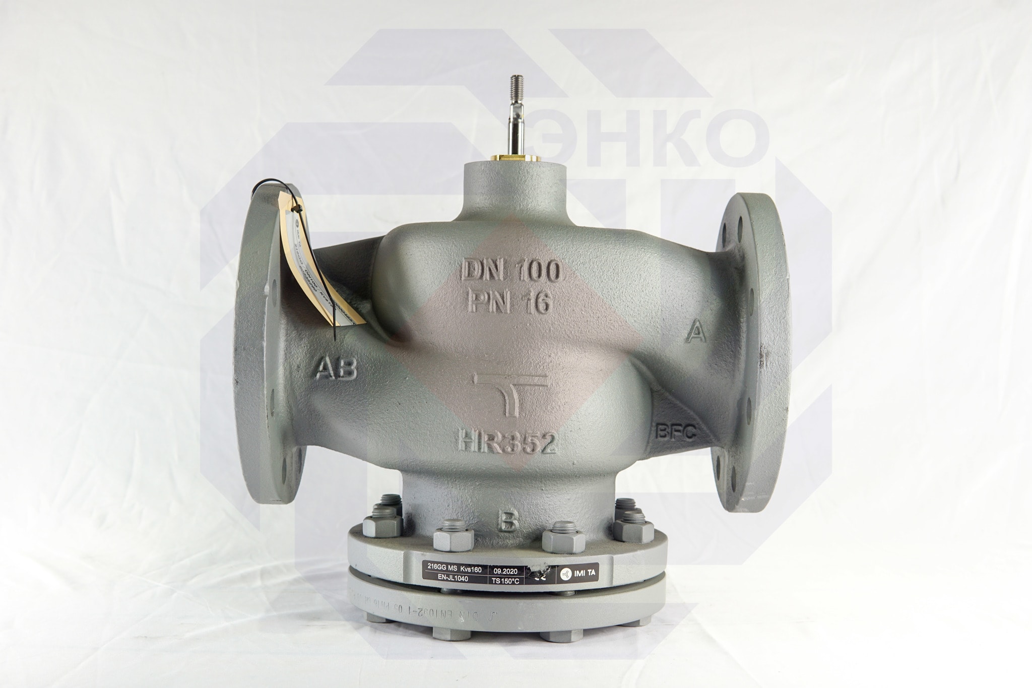 Клапан регулирующий двухходовой IMI CV216 GG DN 100