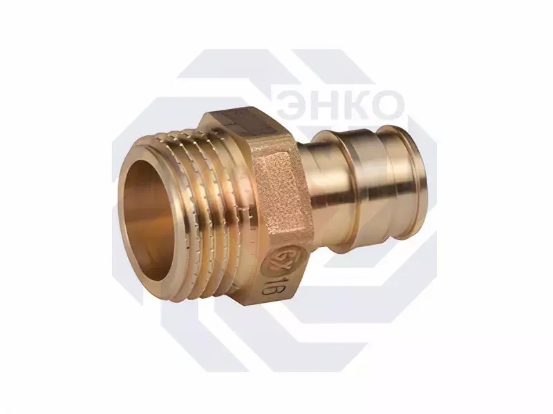 Фитинг прямой  GIACOMINI GX с наружной резьбой 25x3/4"M арт.GX107Y045