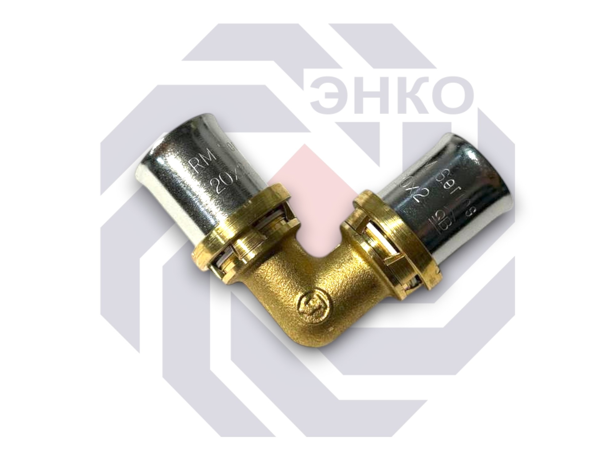 Пресс-фитинг отвод 90° GIACOMINI RM 20⨯20