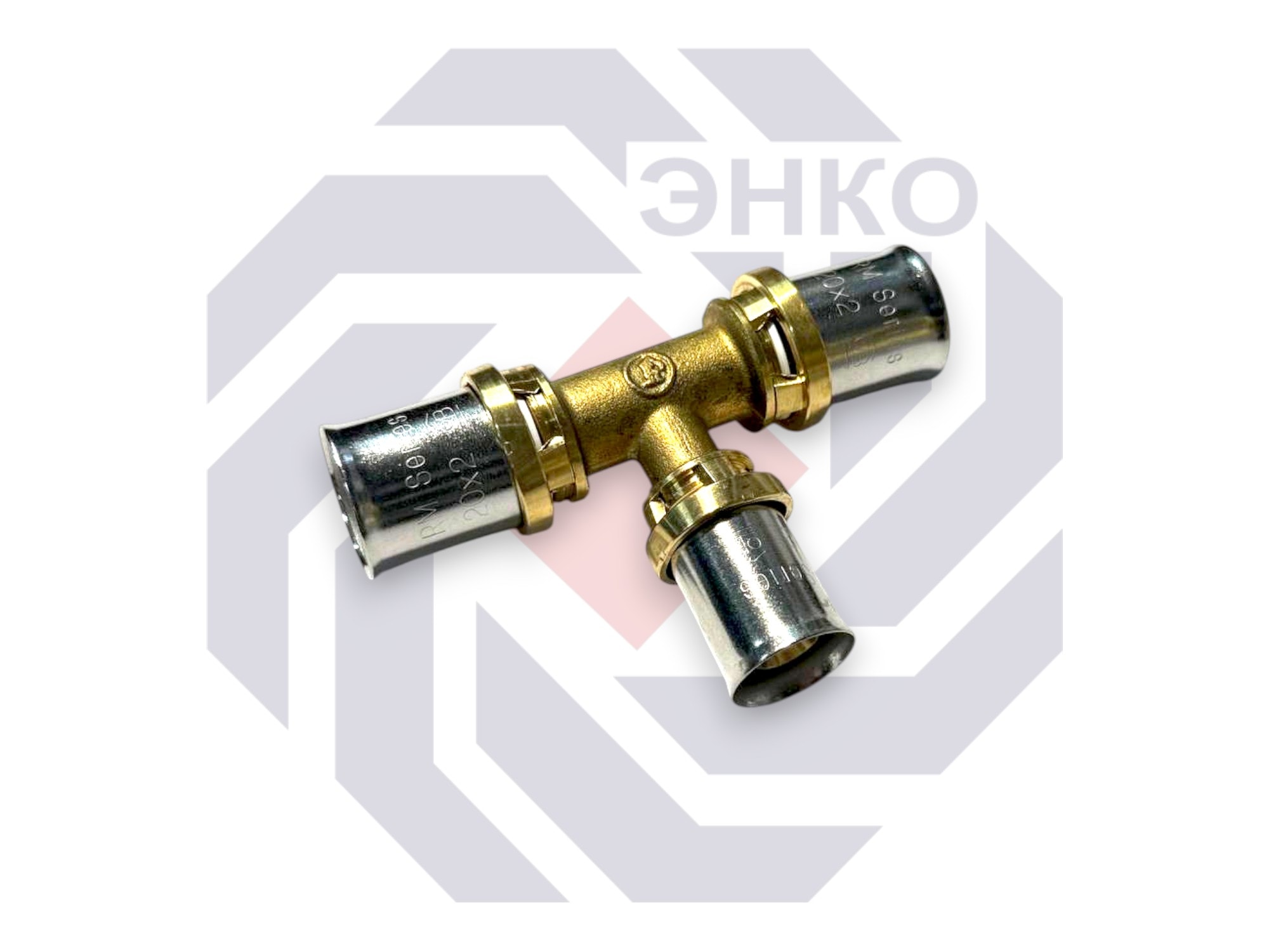 Пресс-фитинг тройник переходной GIACOMINI RM 20⨯16⨯20