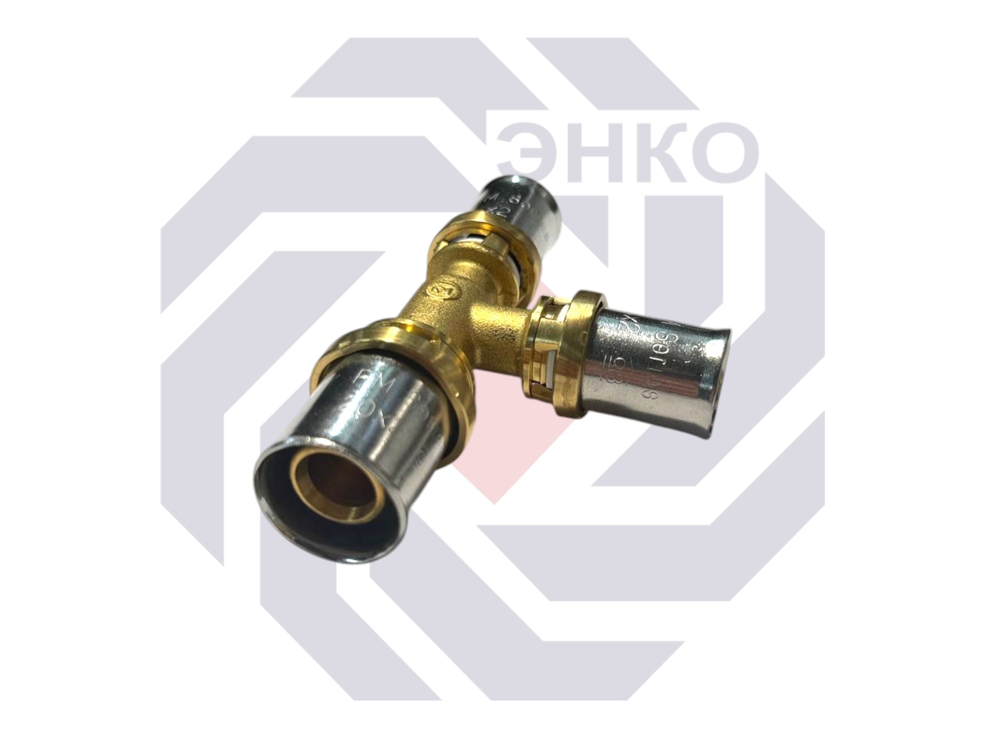 Пресс-фитинг тройник переходной GIACOMINI RM 20⨯16⨯16