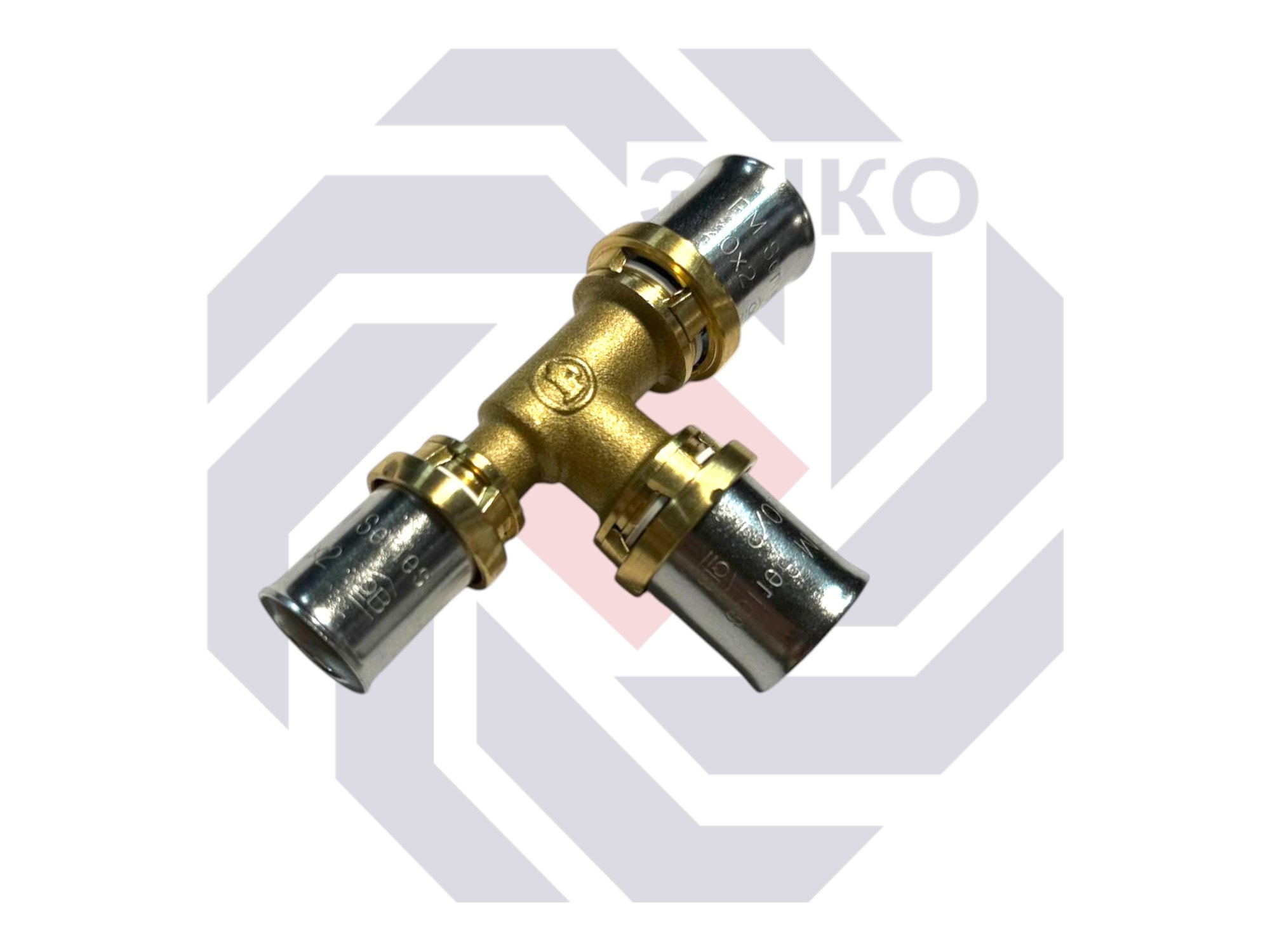 Пресс-фитинг тройник переходной GIACOMINI RM 20⨯20⨯16