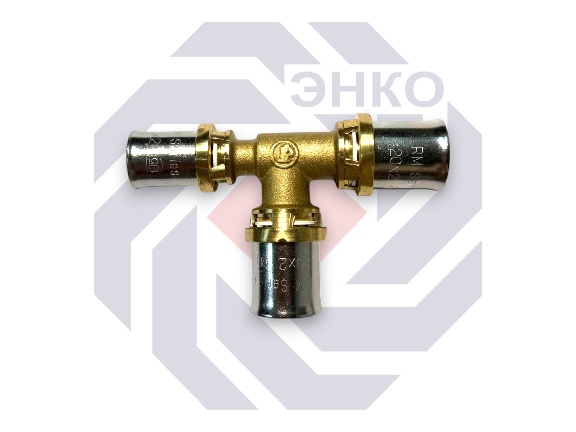 Пресс-фитинг тройник переходной GIACOMINI RM 20⨯20⨯16