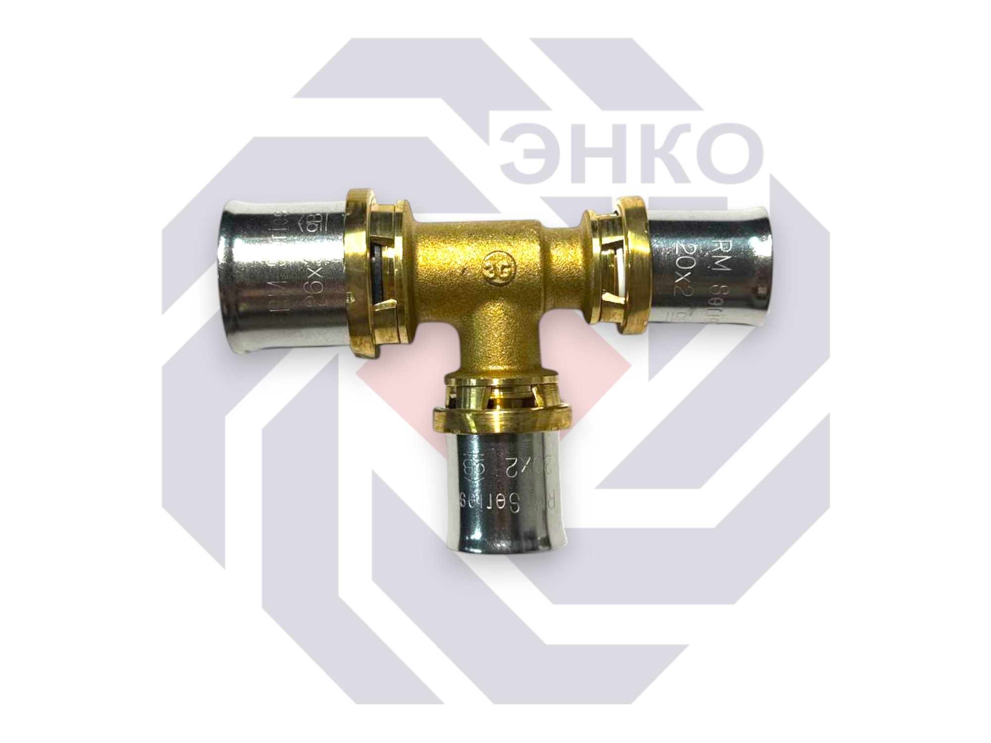 Пресс-фитинг тройник переходной GIACOMINI RM 26⨯20⨯20