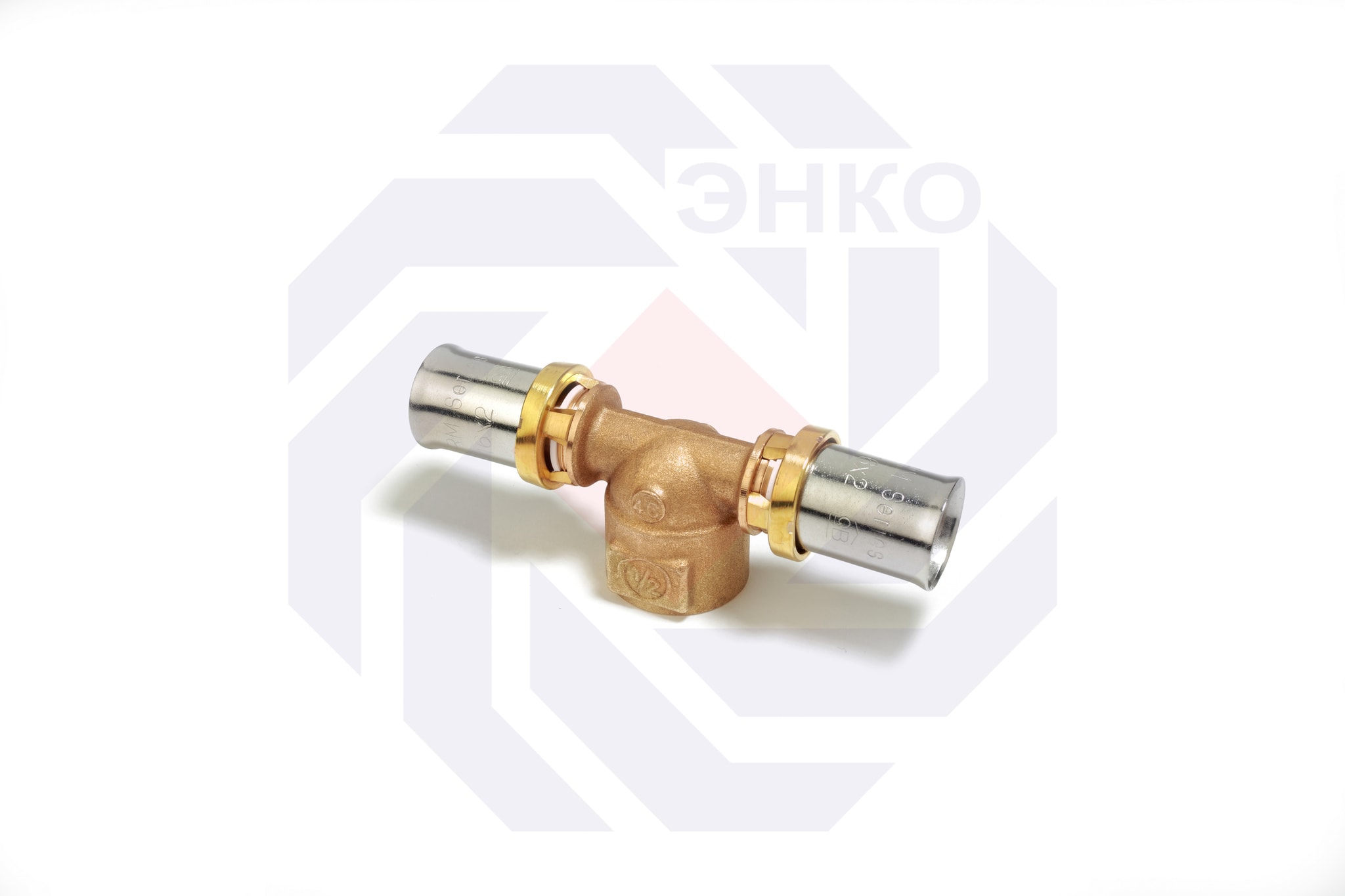 Пресс-фитинг тройник ВР GIACOMINI RM 20⨯½"⨯20