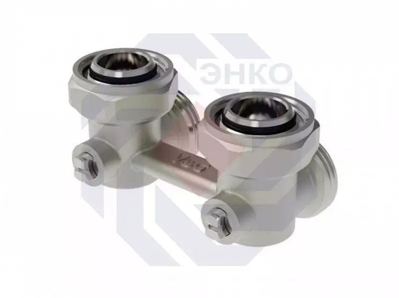 Узел нижнего подключения радиатора VALOGIN 3/4"Е угловой VG-605202