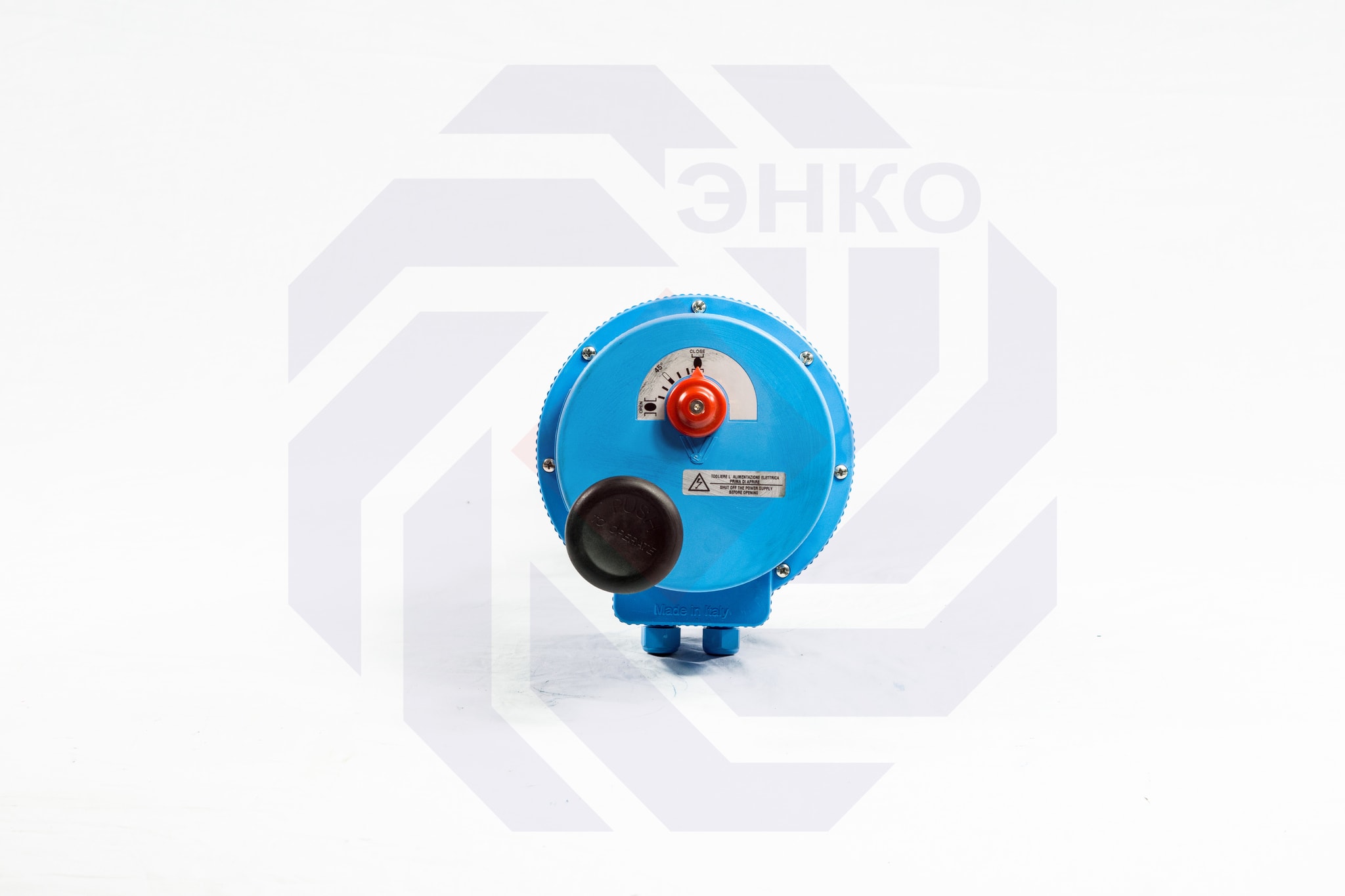 Затвор дисковый поворотный ENKO D104 с электроприводом VALBIA DN 80