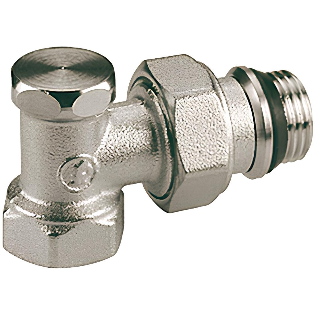 GIACOMINI Клапан радиаторный запорный угловой 1/2"  код R16X033 GIACOMINI