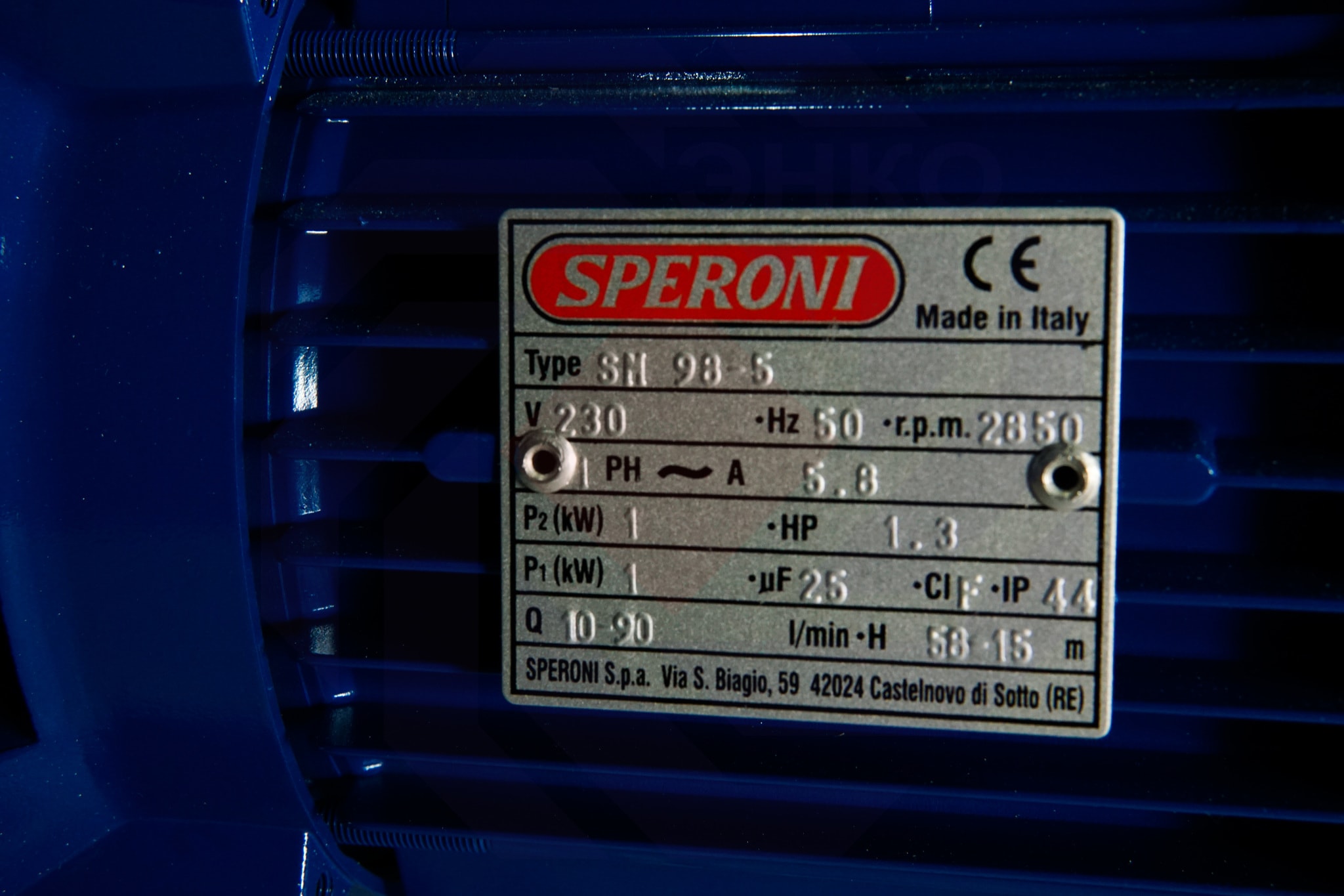 Насос повысительный SPERONI SM 98-5